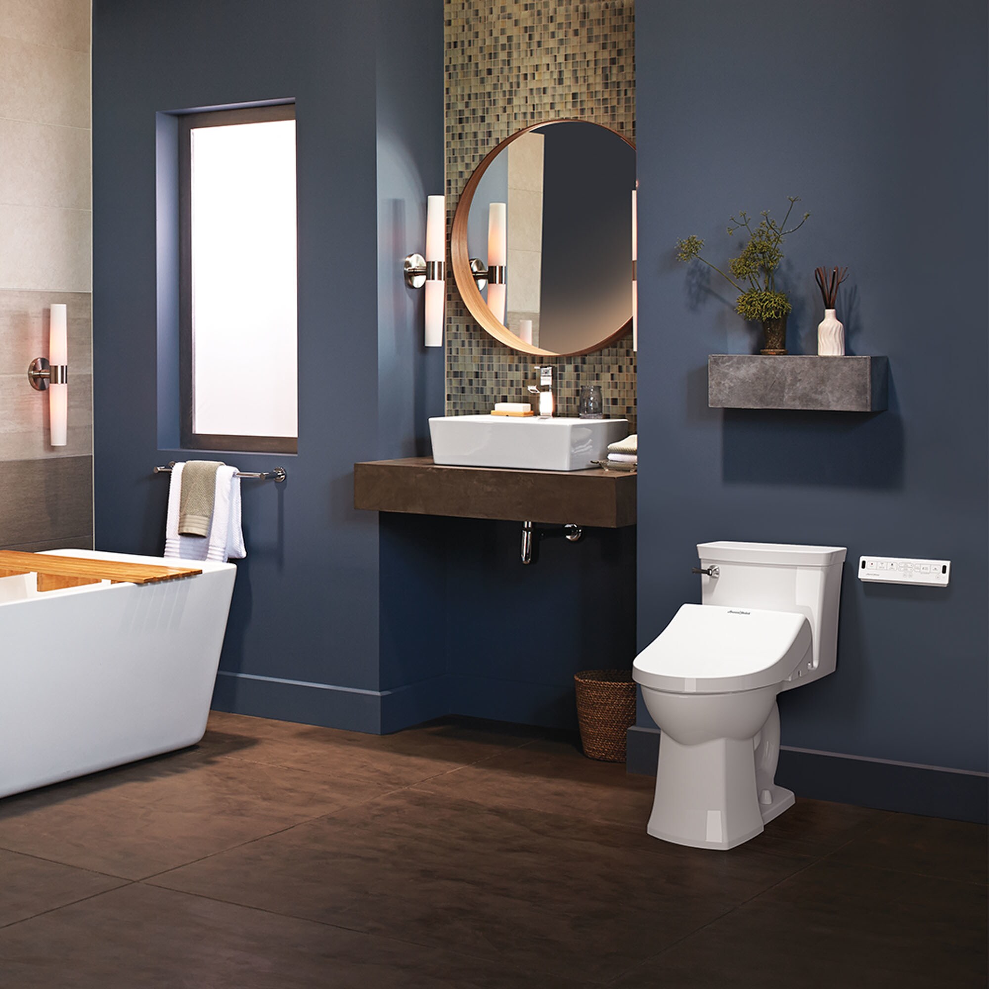 Solid Gold SATIN Bathroom Decor Elongated Toilet Seat & Tank Lid Cover Set 