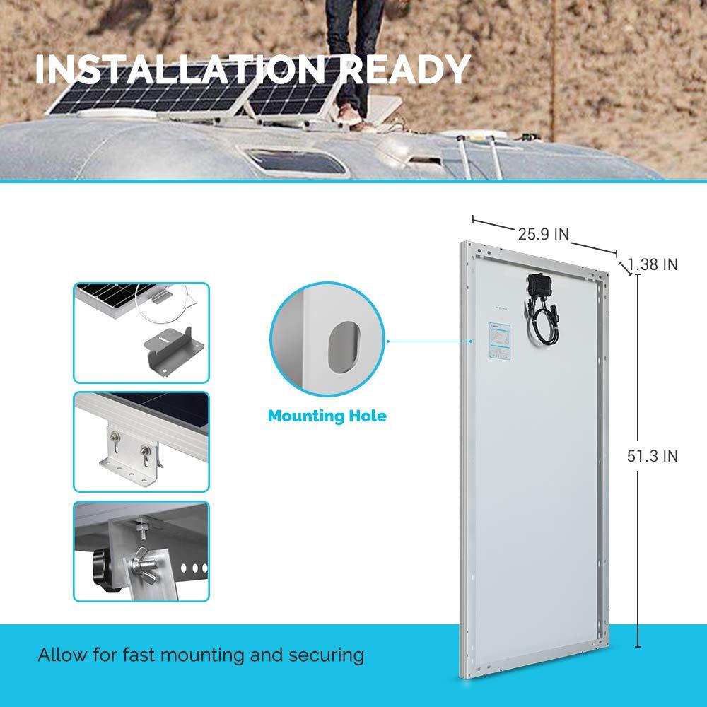 Renogy RNG-160D-SS Solar-Panels - View #5