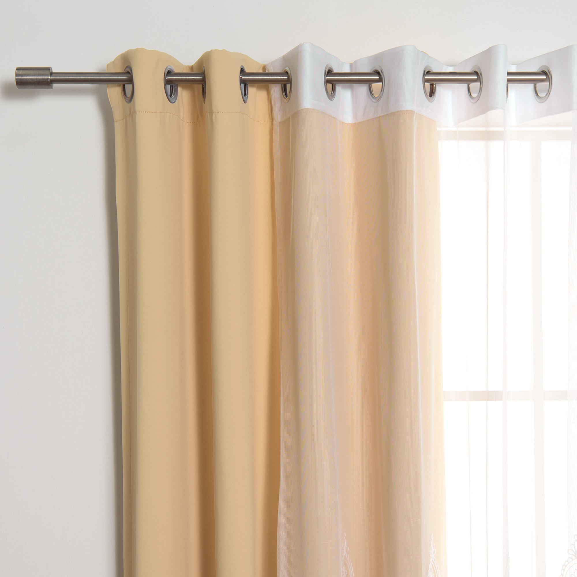 Best Home Fashion MM-TRELLIS-96-SUNLGT curtains - View #2