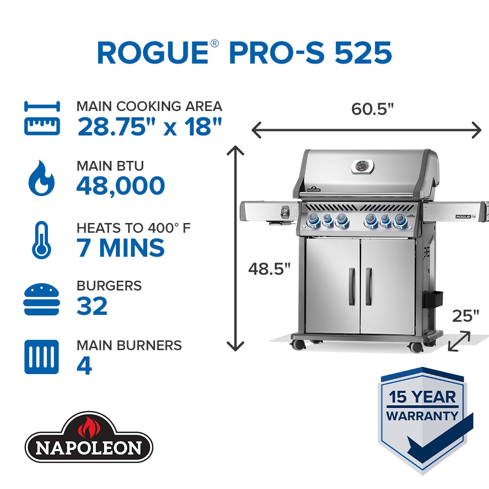 NAPOLEON RPS525RSIBPSS-2 Gas-Grill - View #2