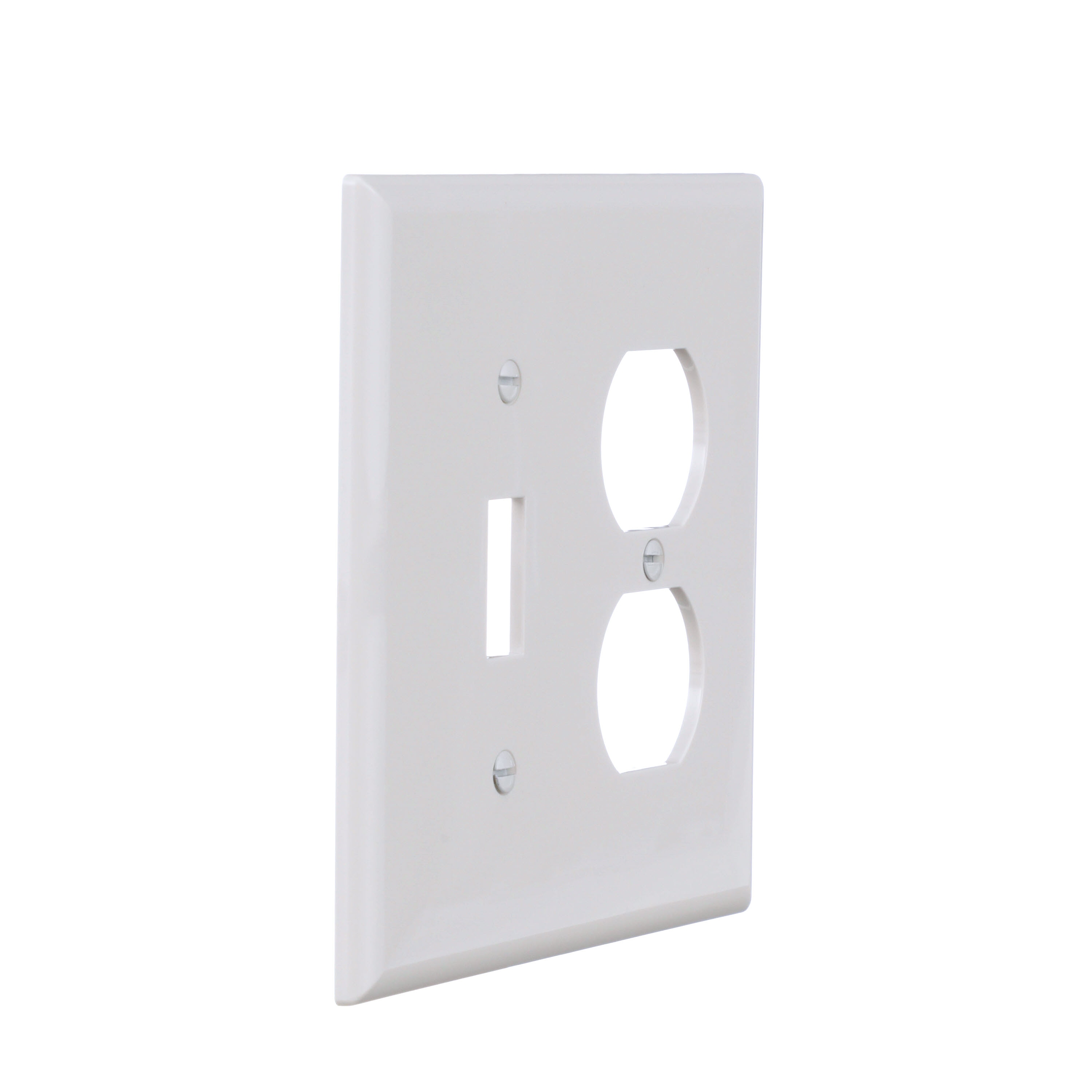 Wood Grain 2 Toggle Wall Switch Plate Cover Plastic 4 Per Order 