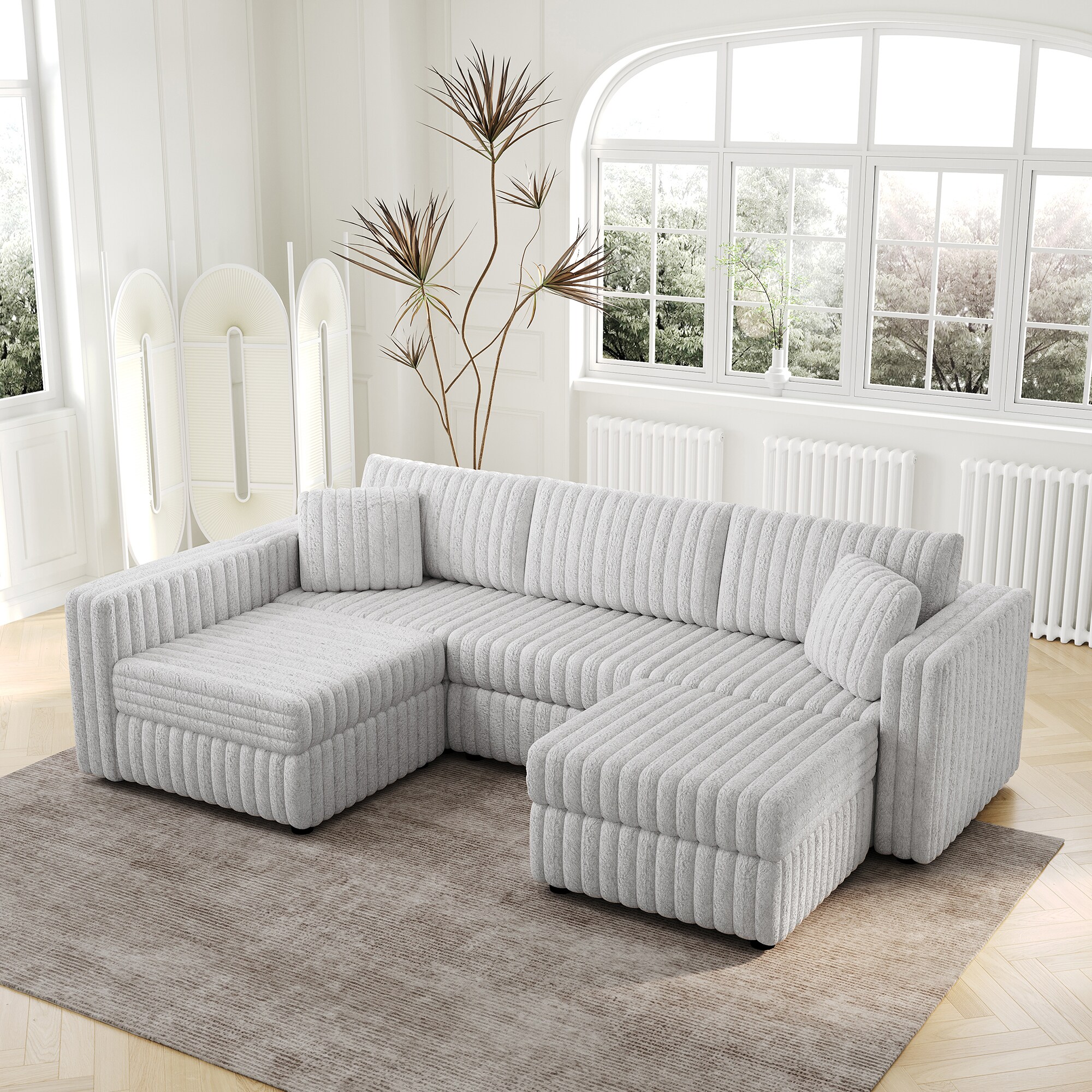 SINOFURN SYD180015GY Sofas-Loveseats - View #2