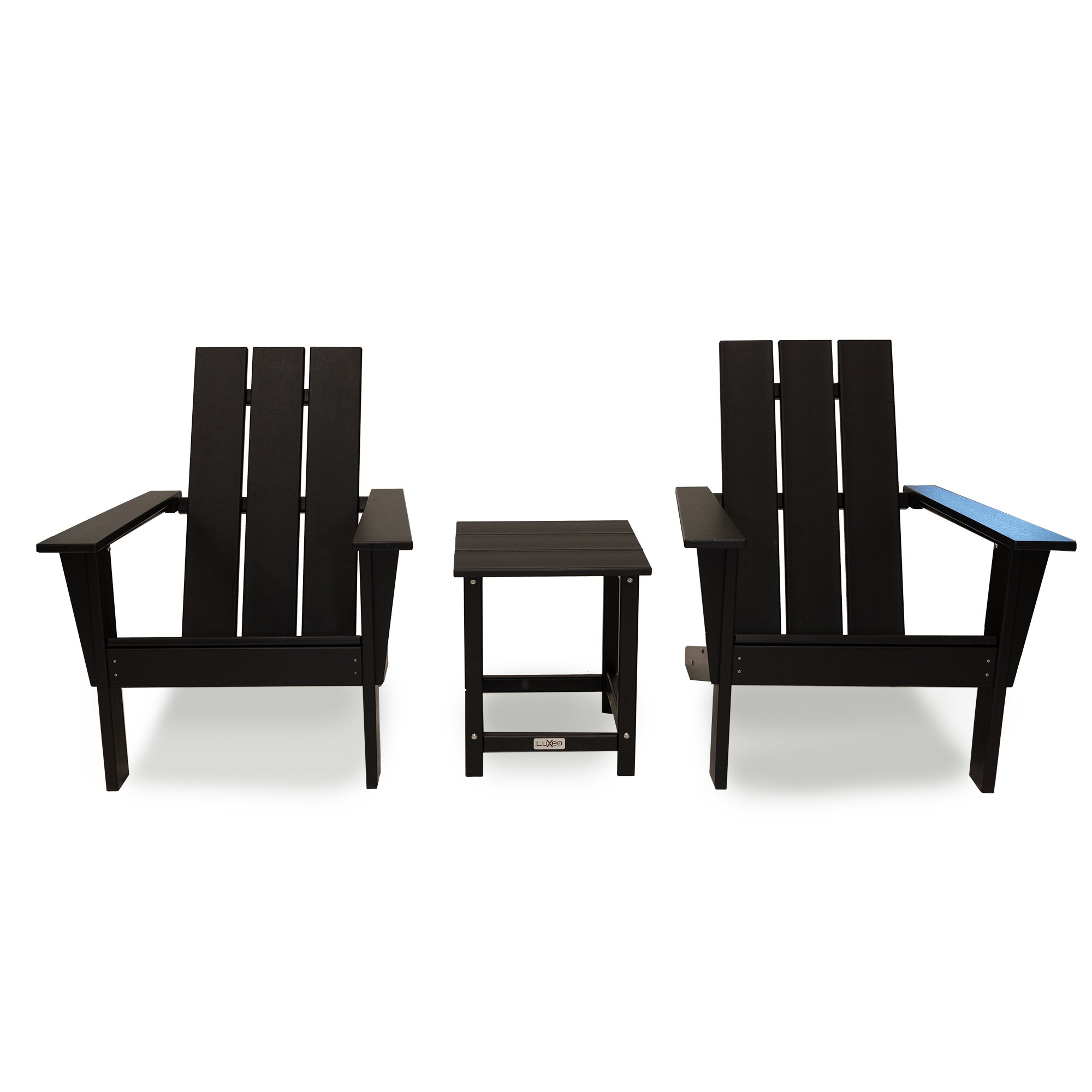 LuXeo LUX-1522-BLK2T Patio-Conversation-Sets - View #2