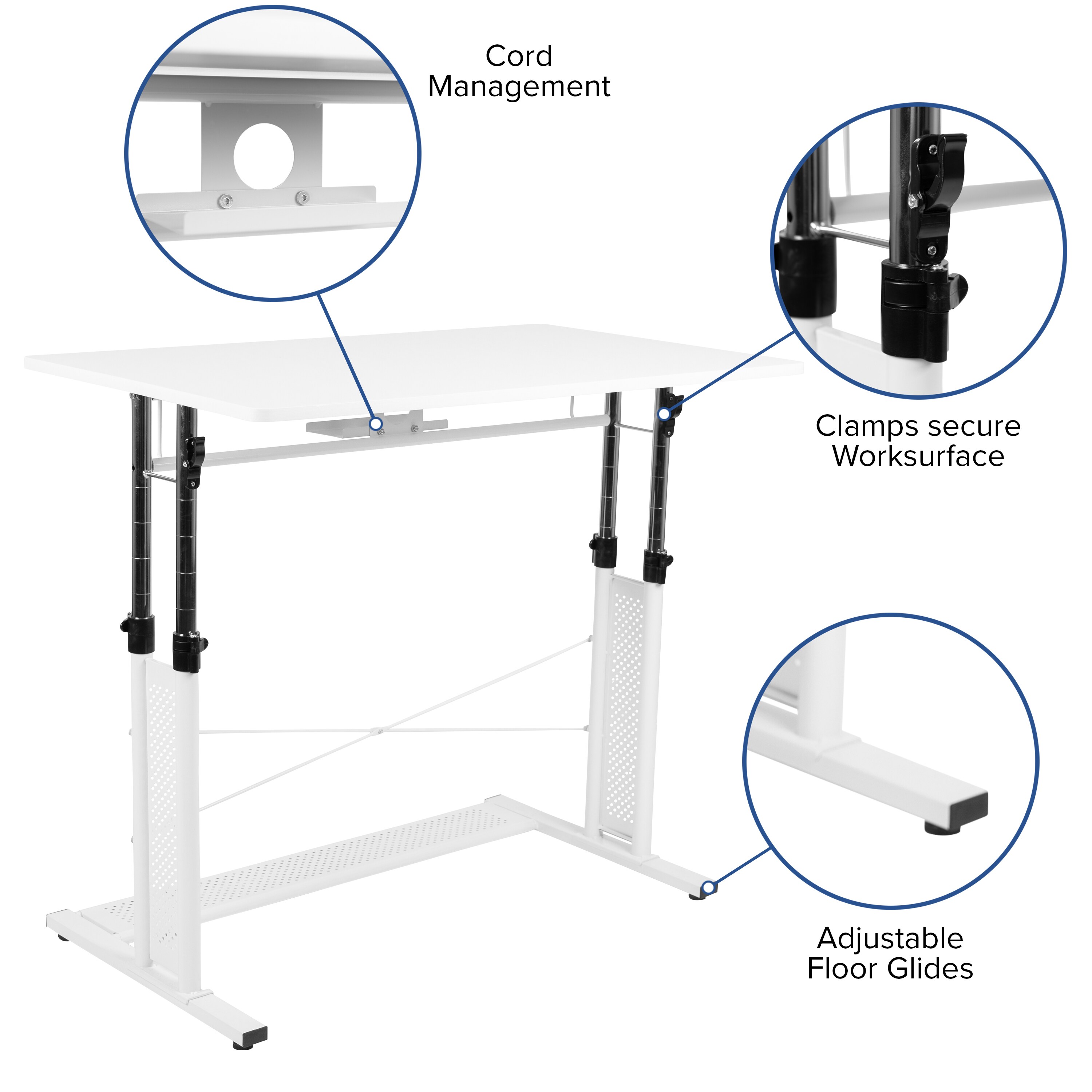 Flash Furniture 889142539360 desks - View #5