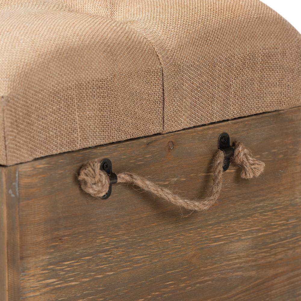 Baxton Studio 162-10561-LW Indoor-Ottomans - View #9