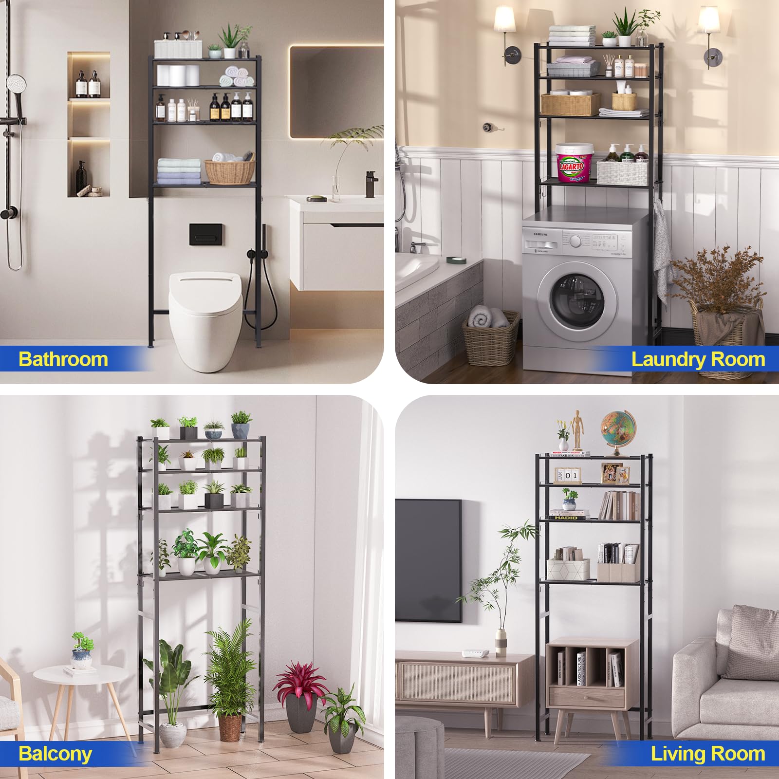 Misopily LMS1224B40 Bathroom-Shelves - View #6
