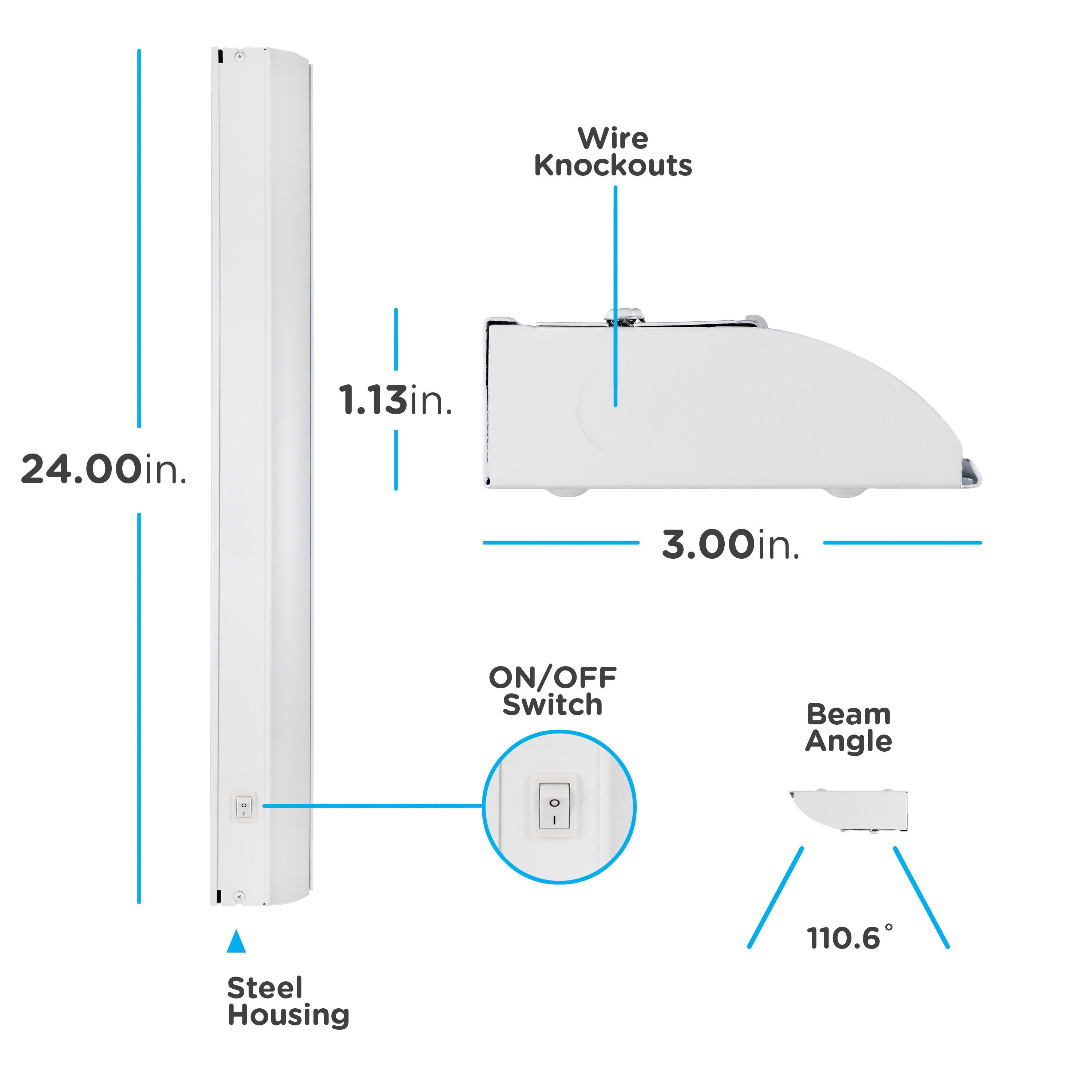 24 Wire for Under Cabinet Lighting