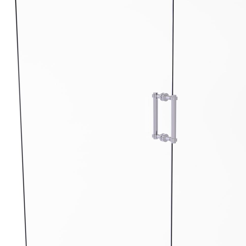 Allied Brass 404G-8BB-SCH Satin chrome 8-Inches Hinged shower door Handle