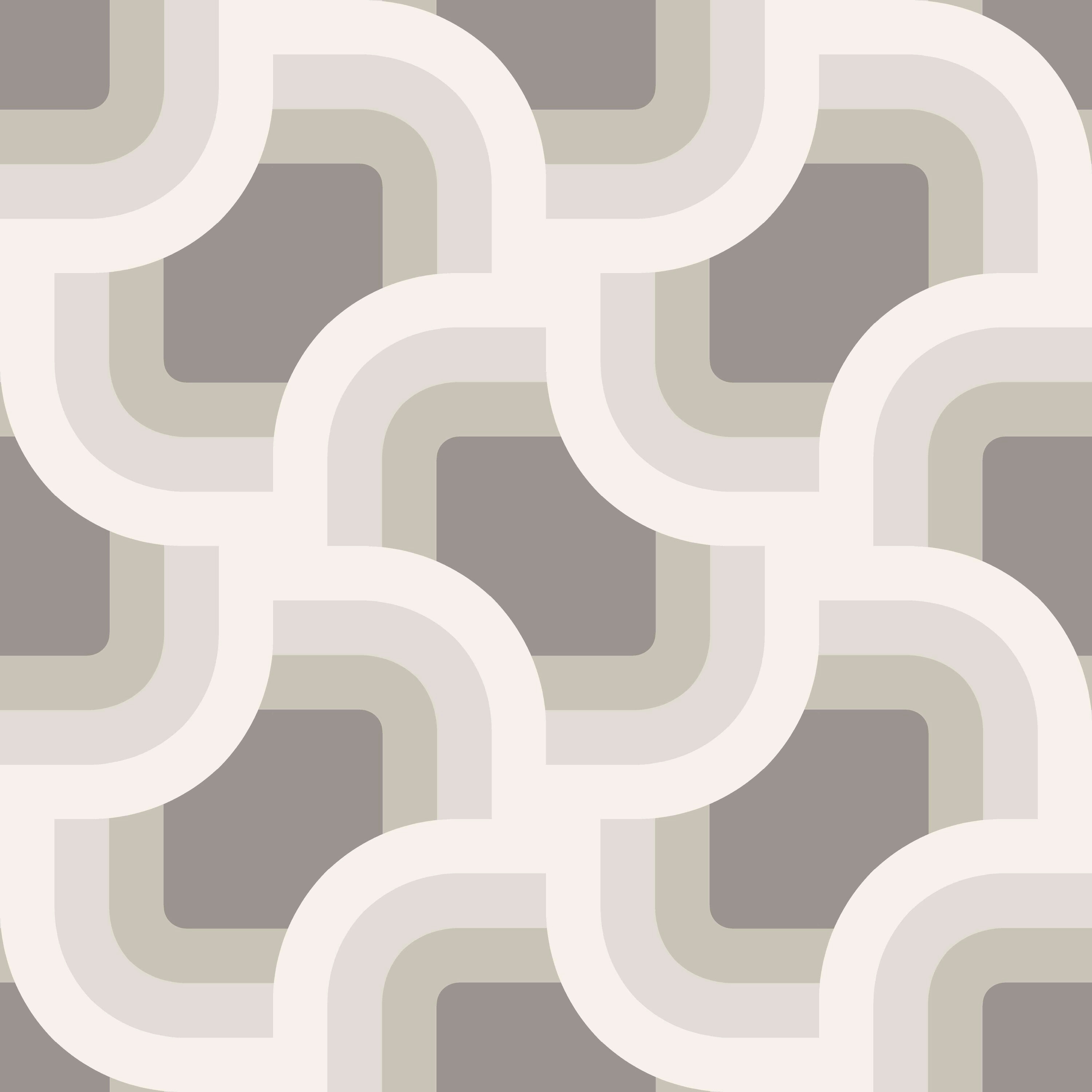 Nicole Miller 30.75-sq ft Tan Vinyl Geometric Self-adhesive Peel and Stick Wallpaper