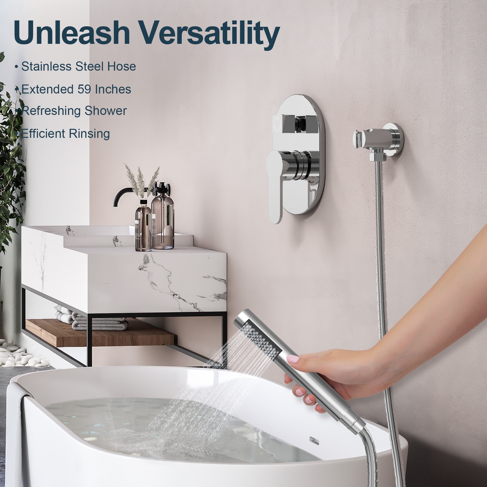 GRANDJOY FL23668-OR Tub-Shower-Faucets - View #8
