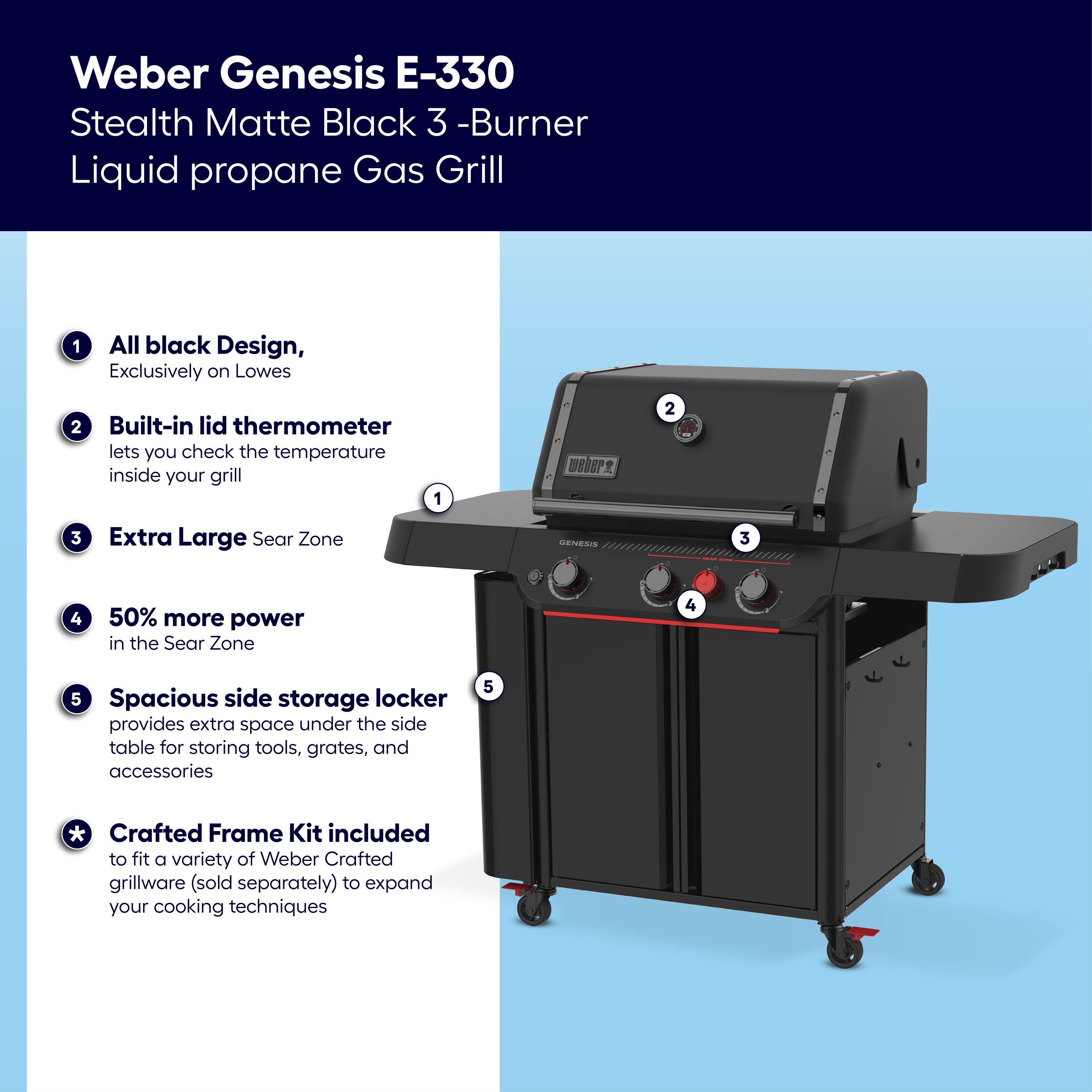 Weber 1501146 Gas-Grill - View #2