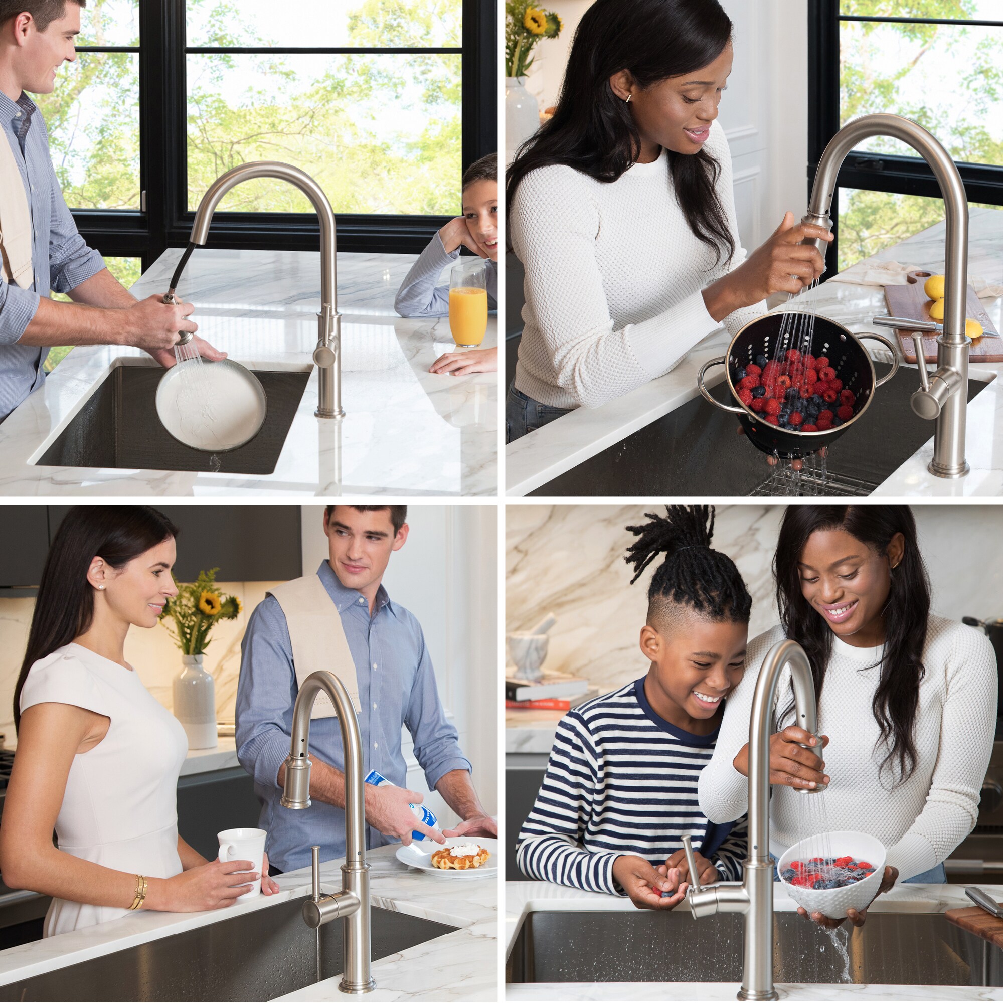 Kraus KPF-1680SFS-KSD80SFS Kitchen-Faucets - View #9