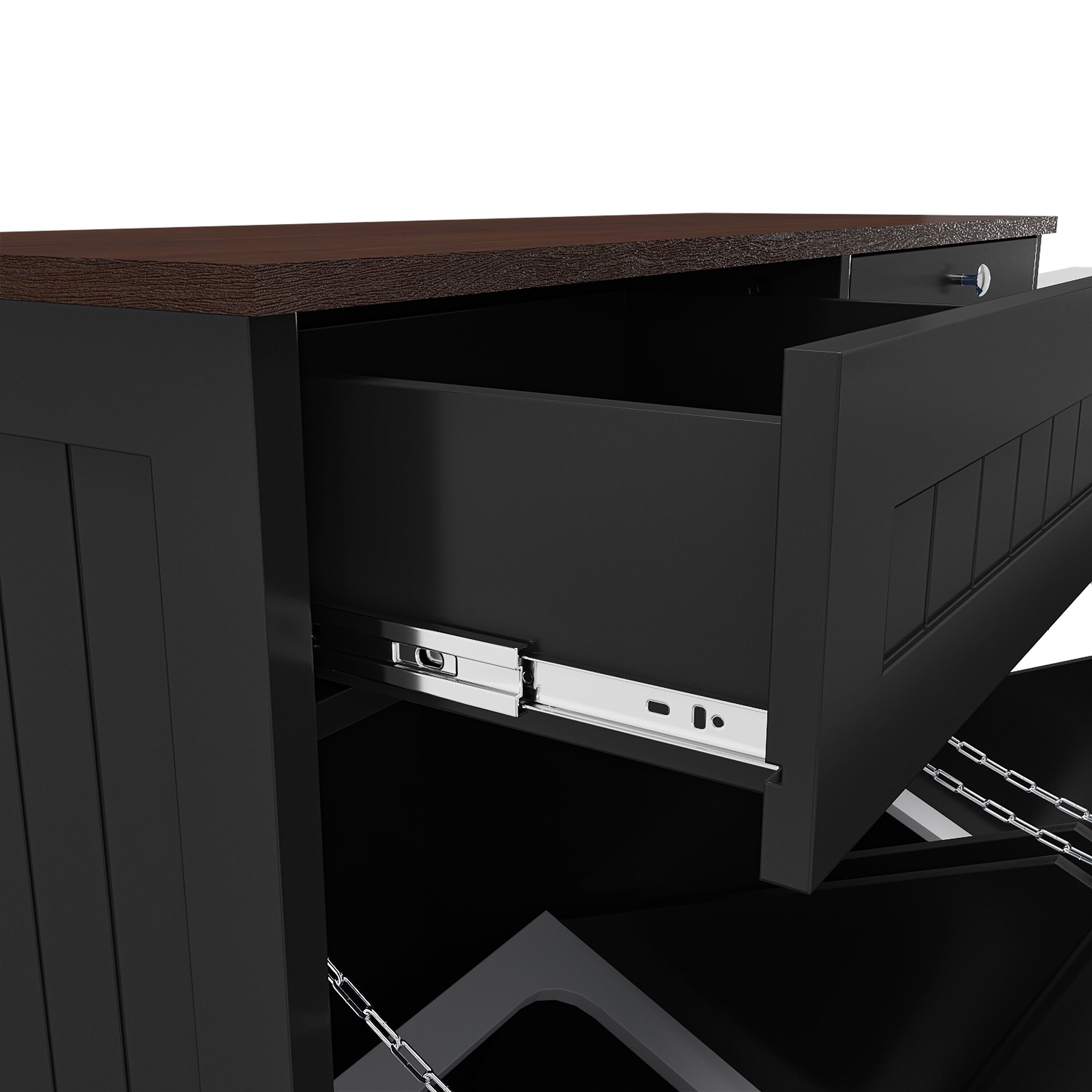 FurniFusion L-LJTGB Dining-Kitchen-Storarge - View #9