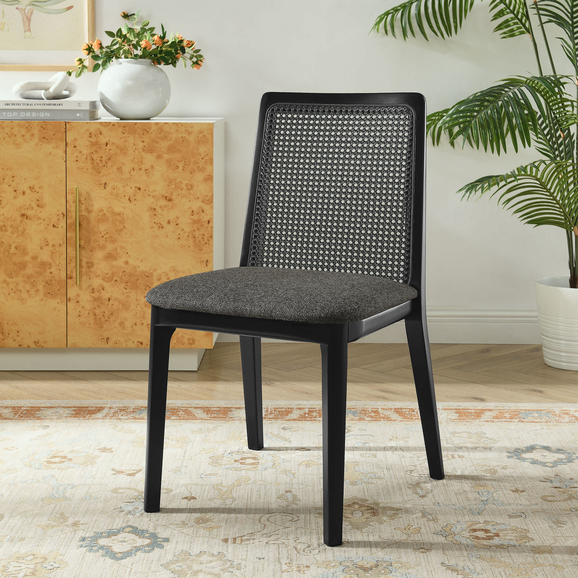 Modway EEI-6843-BLK-BLK-GRY Dining-Chairs - View #9