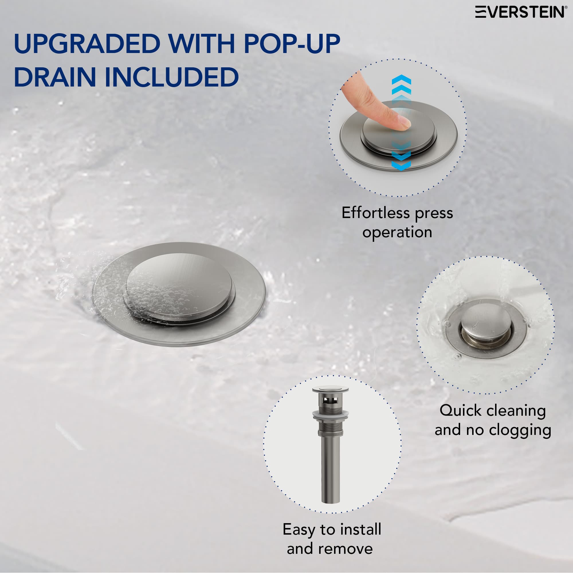 EVERSTEIN SFS-1112-NK Lavatory-Faucets - View #6
