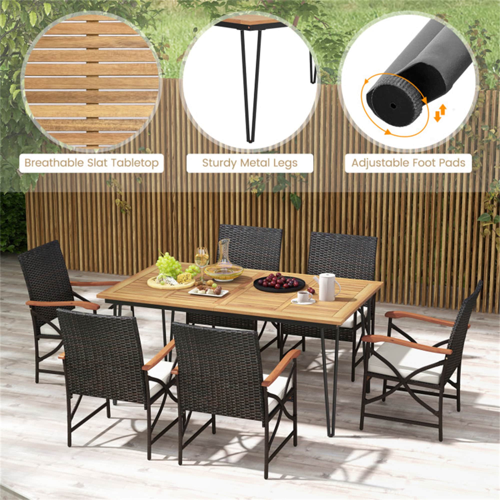 BABOOM BOM-1083204-CO Patio-Dining-Sets - View #7