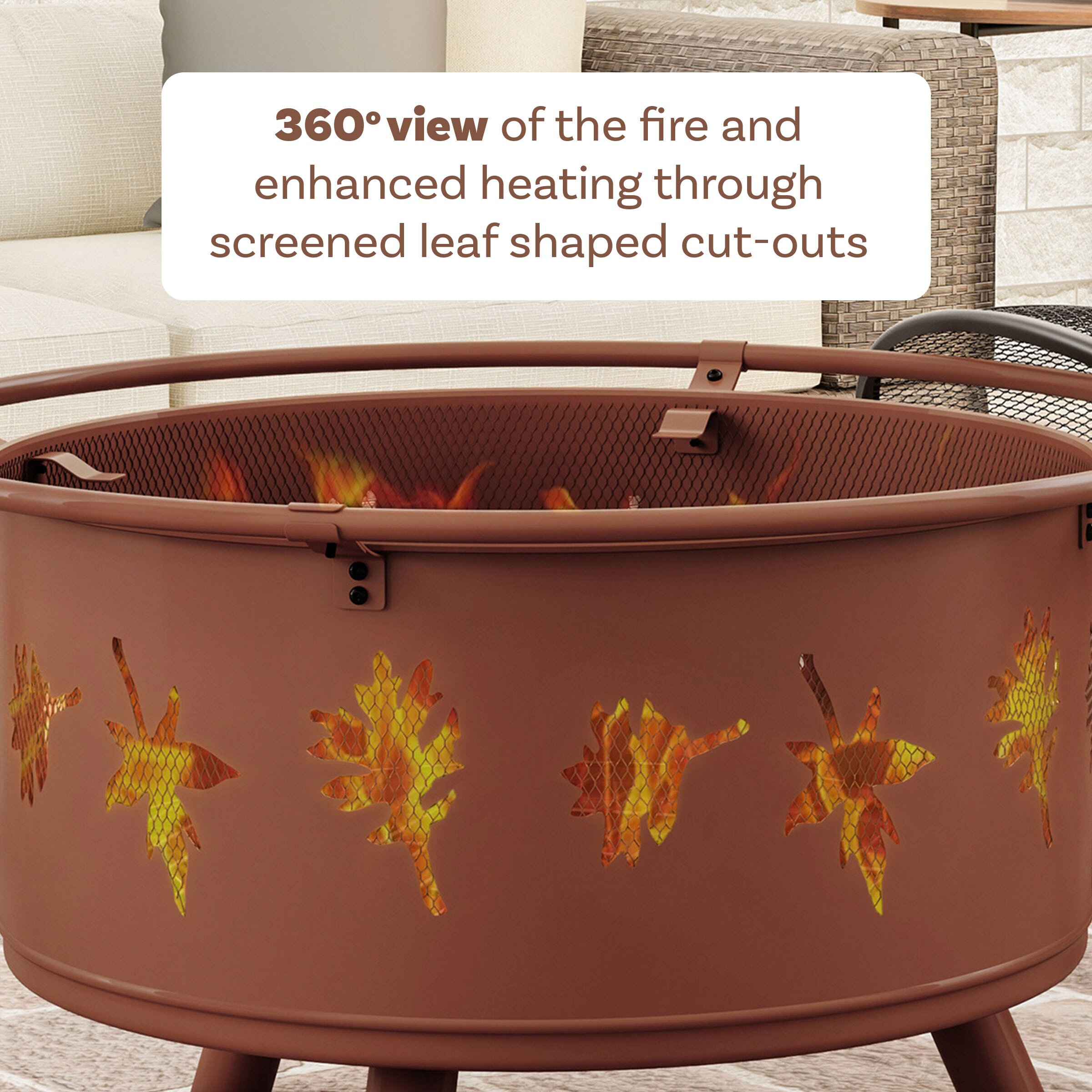 Nature Spring 405612DOP Outdoor-Woodburning-Firepits - View #5
