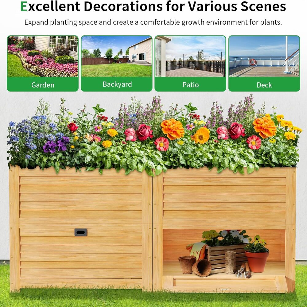 Esazn HWLYY-Y-BL-H-LYU Raised-Garden-Beds - View #5