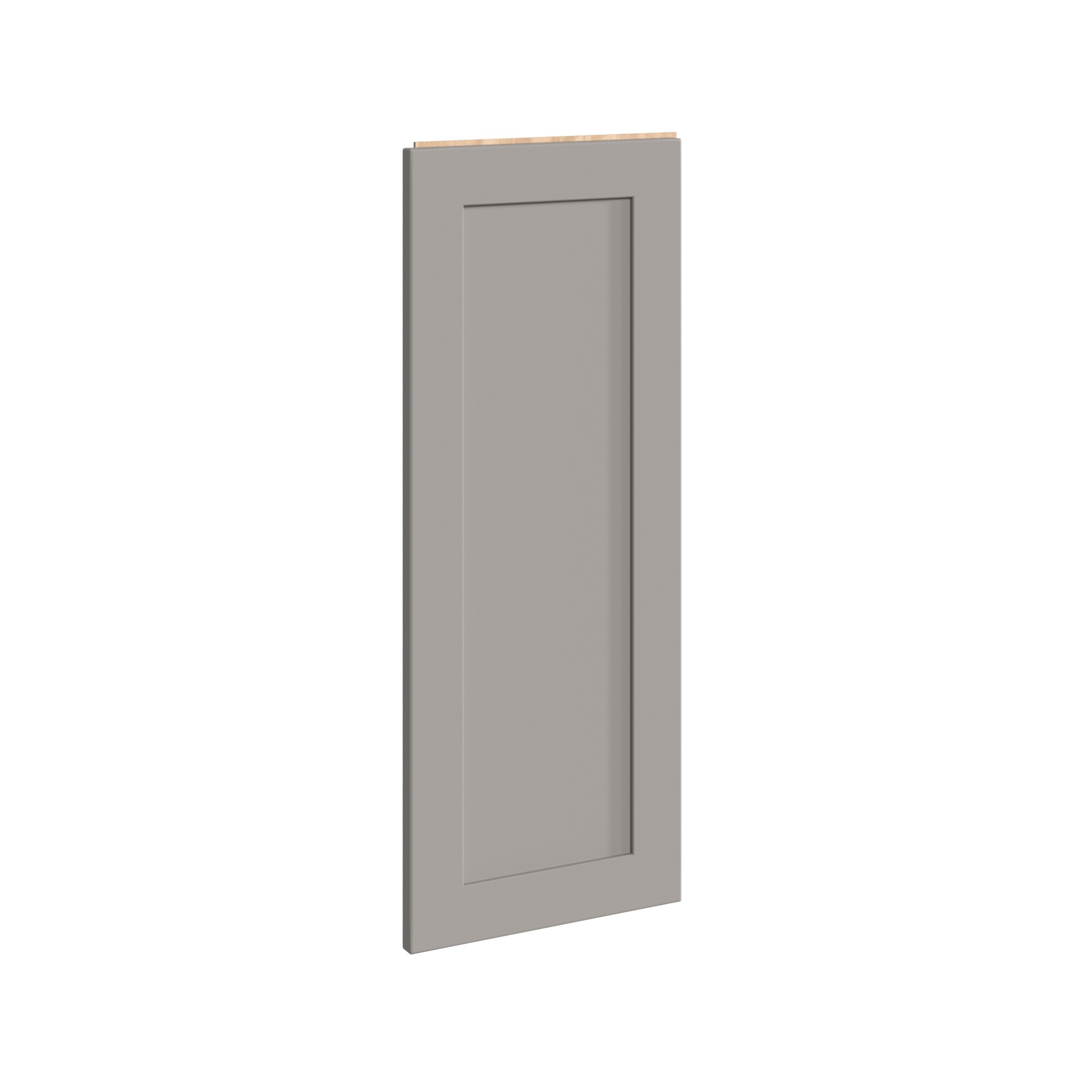 KraftMaid Momentum MWEP1230G81 Deveron Cabinet End Panel 11.25-in W x 30-in H x 0.75-in D Pebble Grey Painted (Wall Cabinet End Panel)