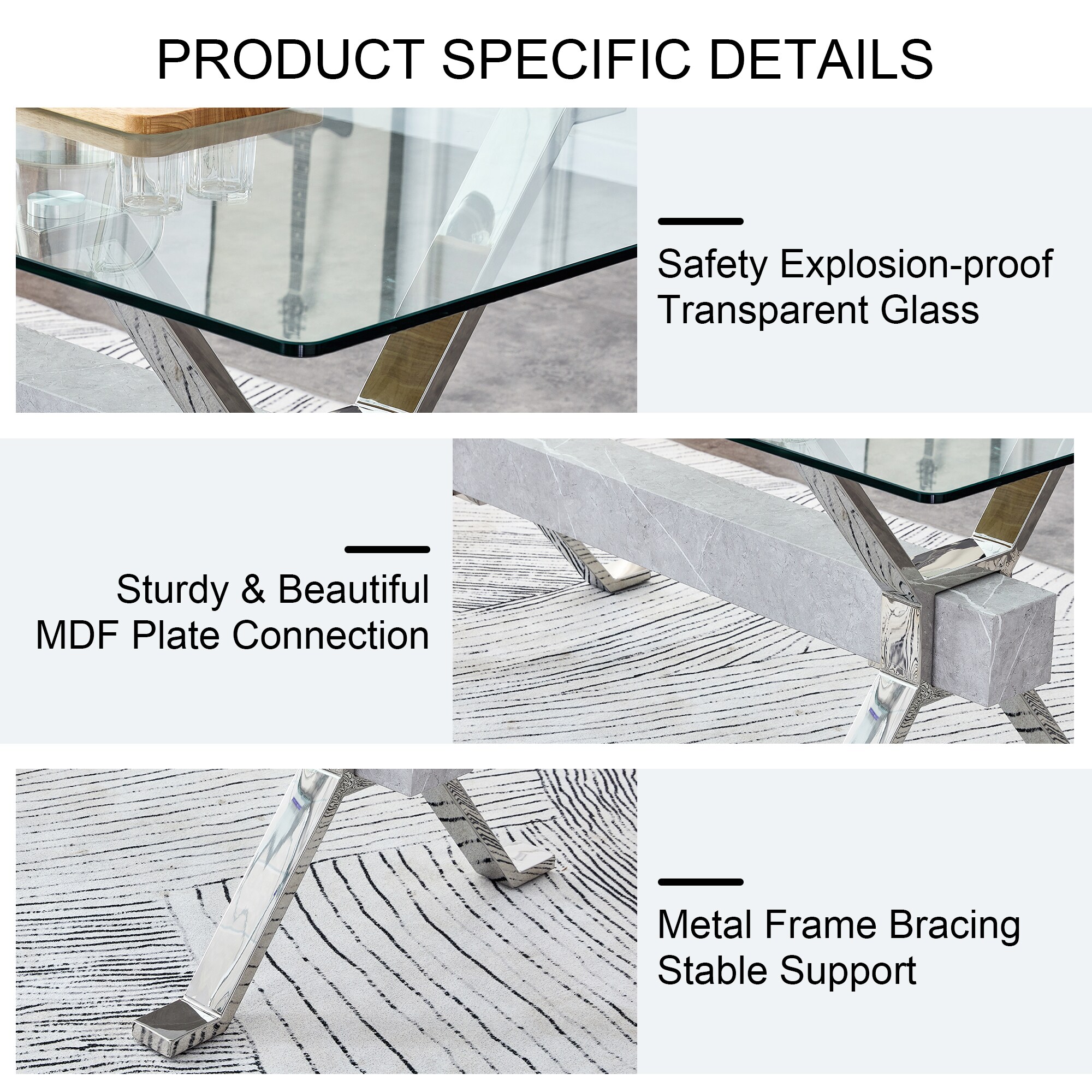 Homy Casa RA00092 Dining-Tables - View #5