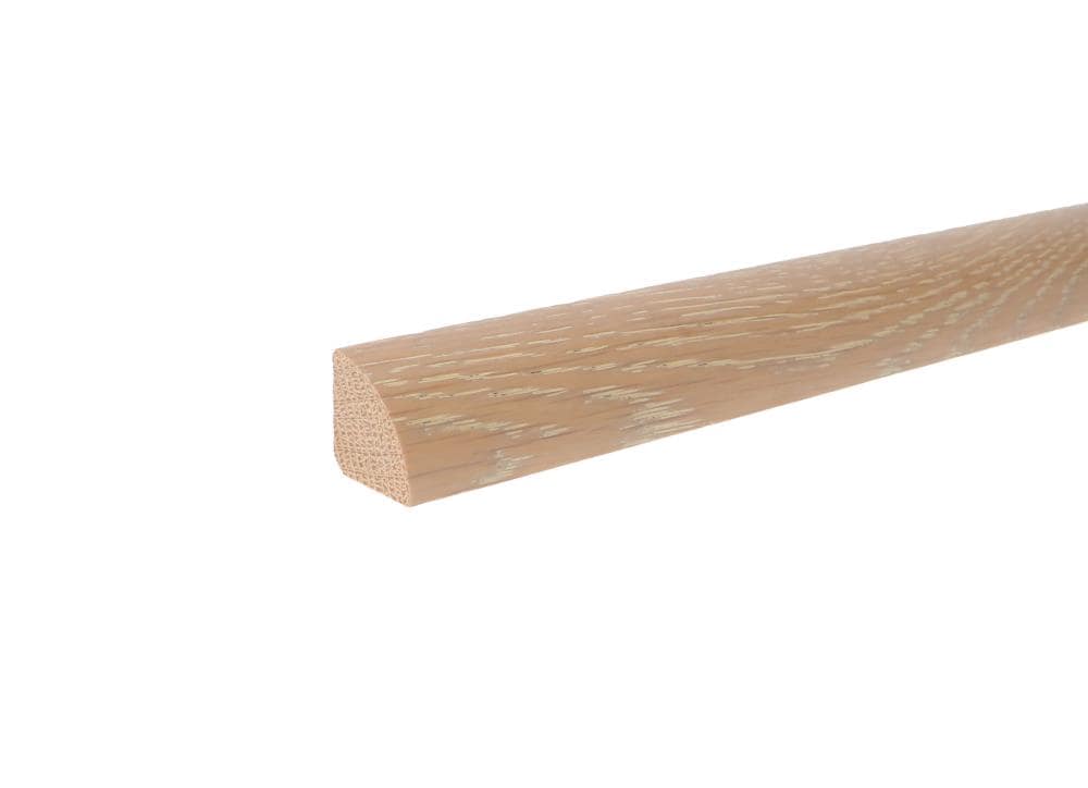 Flexco LTLQR0017 Quarter round Tuscan Prefinished 0.75-in T x 0.75-in W x 78-in L Solid wood Quarter round