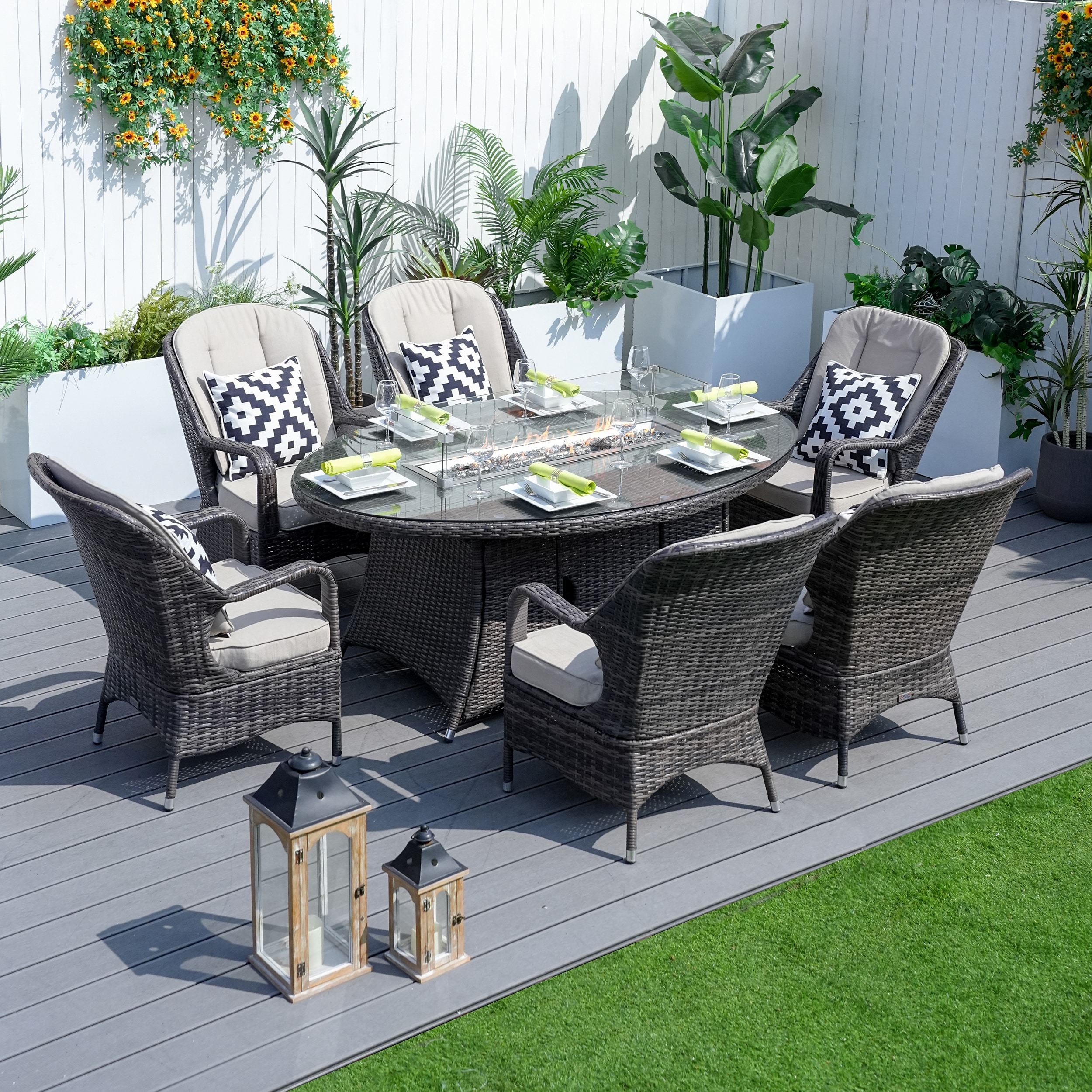 Moda Furnishings MD-PAG-1106-O Patio-Dining-Sets - View #2