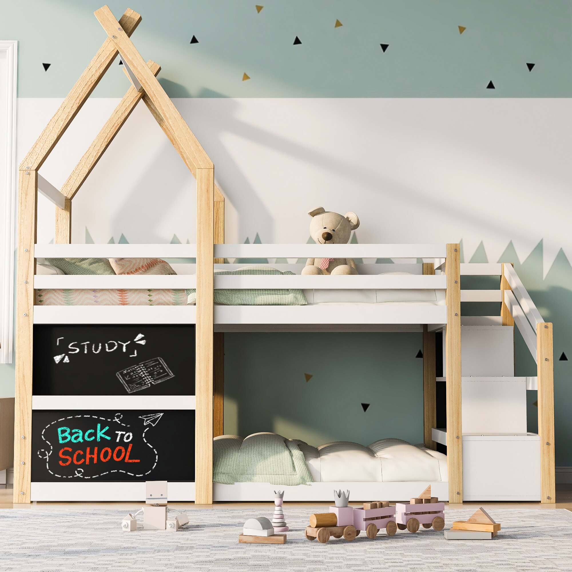 SINOFURN SYC470003WT Bunk-Beds - View #18