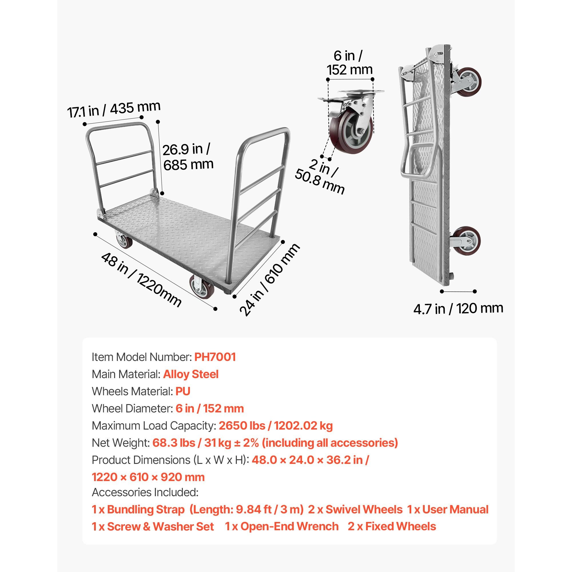 Loheer D01027R6RAX Hand-Truck-Dollies - View #7