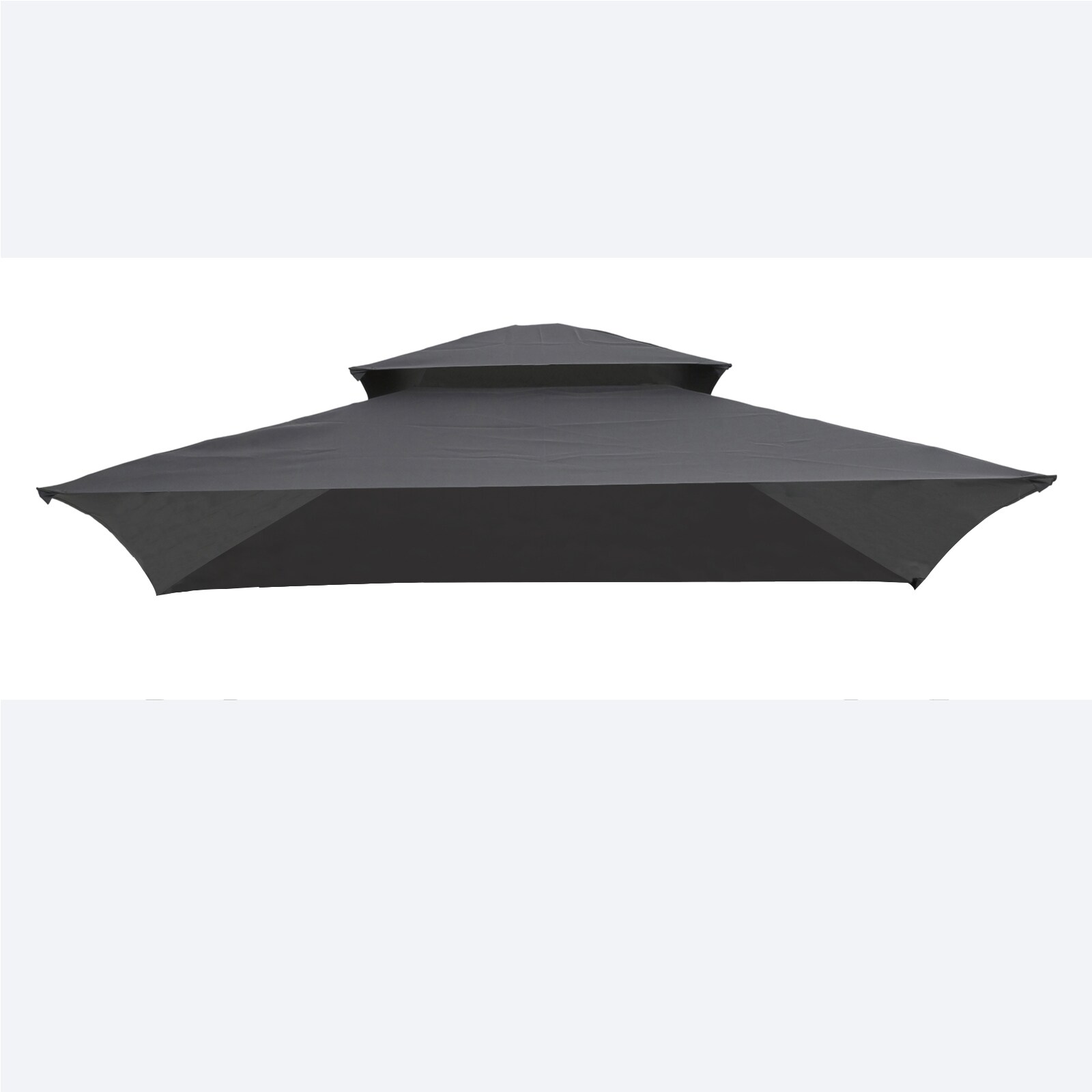 Kahomvis BU-QPW41-279 Only Replacement canopy Gray Canopy replacement top