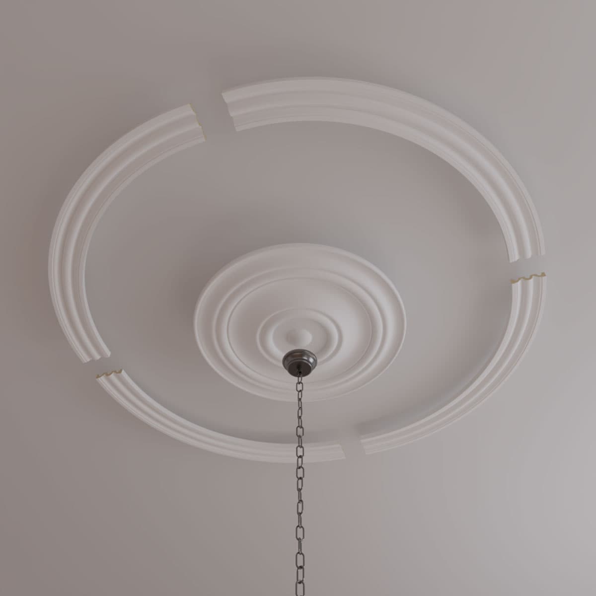 Ekena Millwork CR67BR Ceiling-Rings - View #7