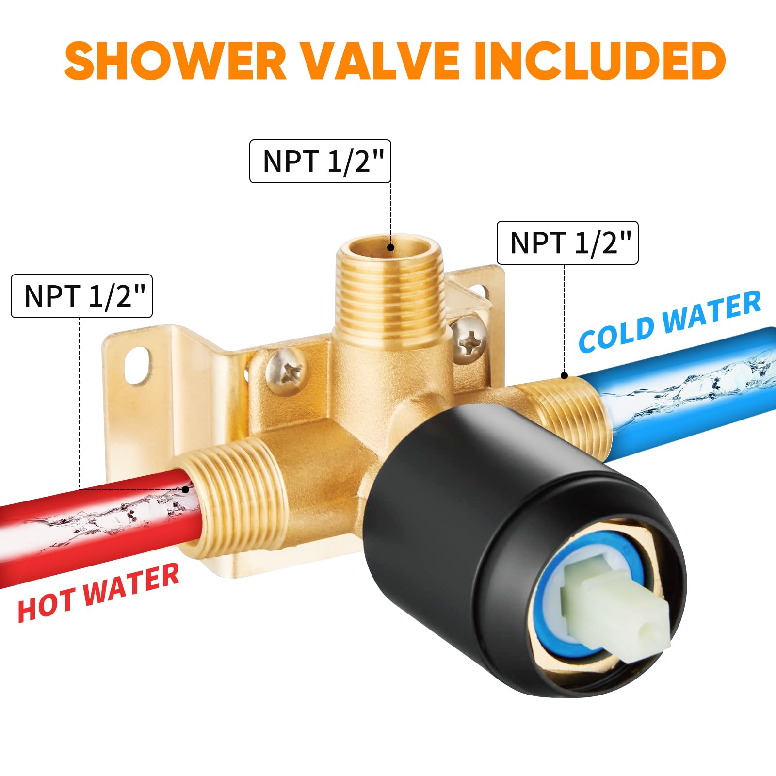 CYIKE LCY0810E073 Fixed-Showerhead - View #5