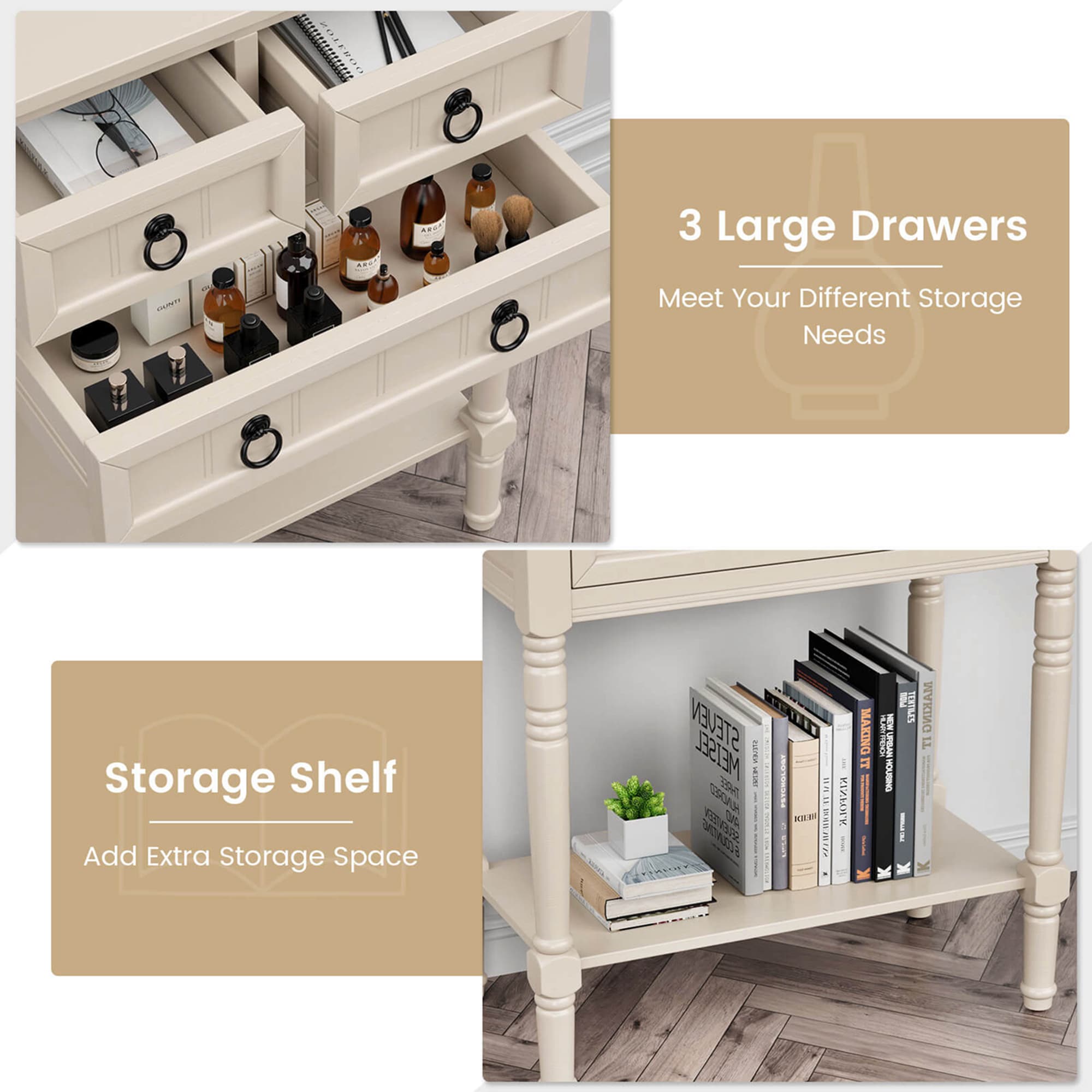 Costway CLS00030 Console-Sofa-Tables - View #4