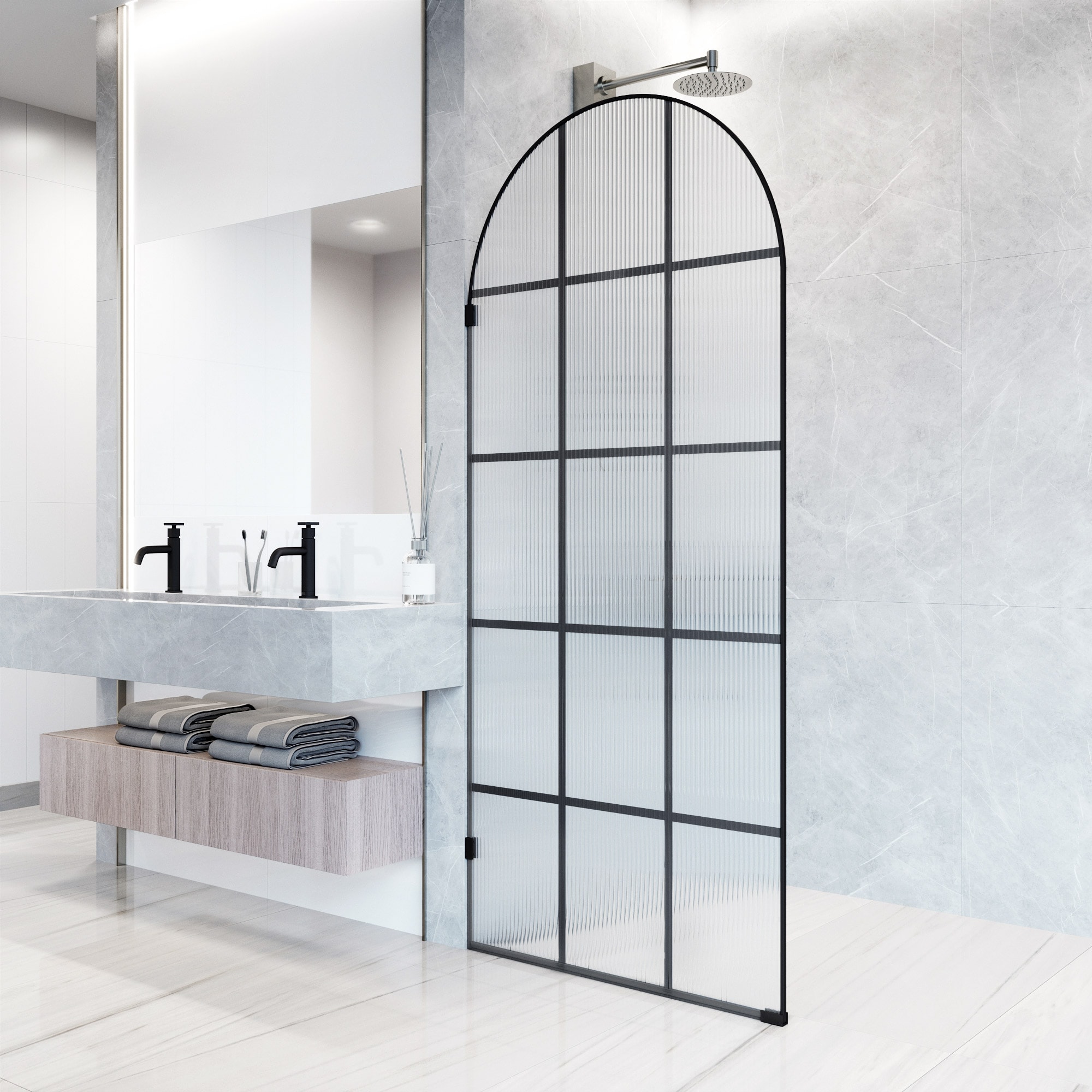 VIGO VG6094MBGFL3478 Shower-Doors - View #6