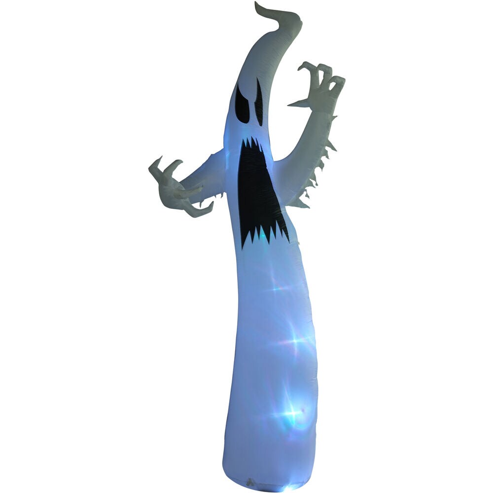 Haunted Hill Farm 12-ft Lighted Ghost Inflatable in the Outdoor ...