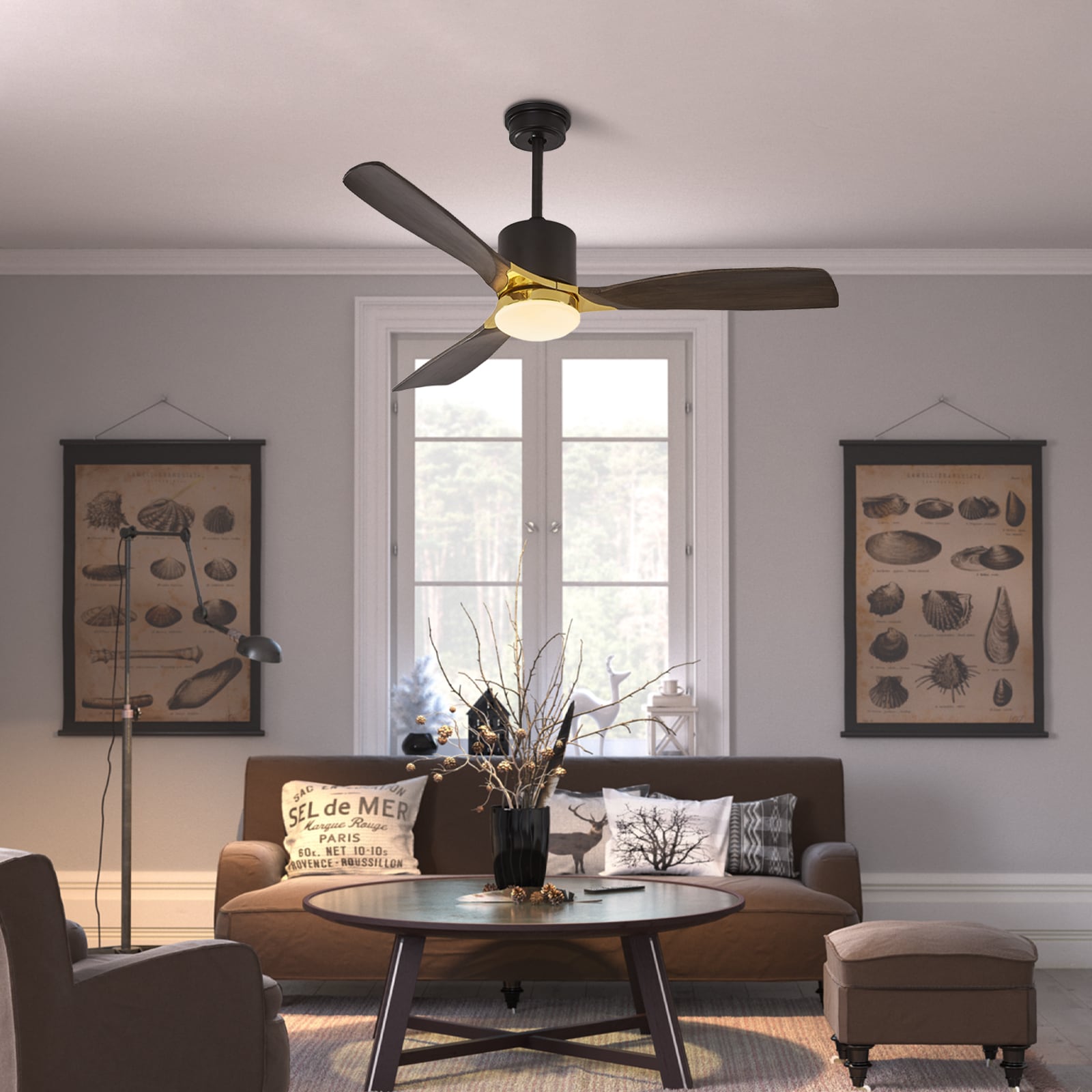ExBrite LW11FL5203DKBNXXX Ceiling-Fans - View #3