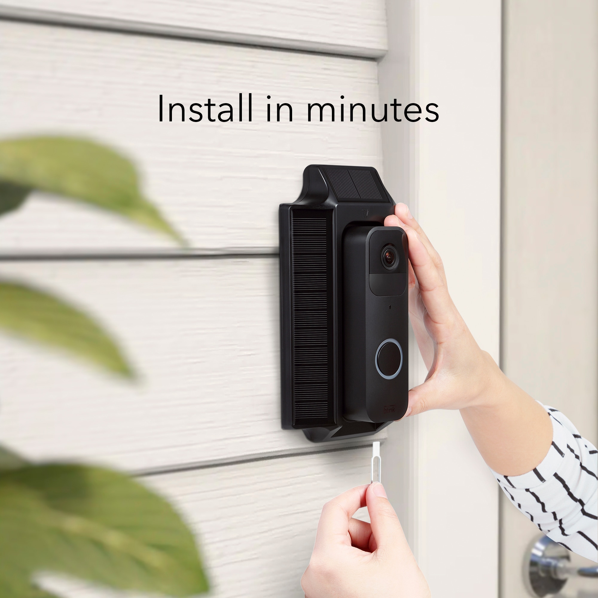 blink camera door mount