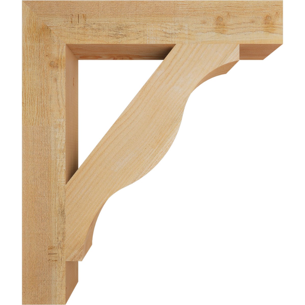 Ekena Millwork BKT04X24X28FST05RDF Exterior-Brackets-Braces - View #3