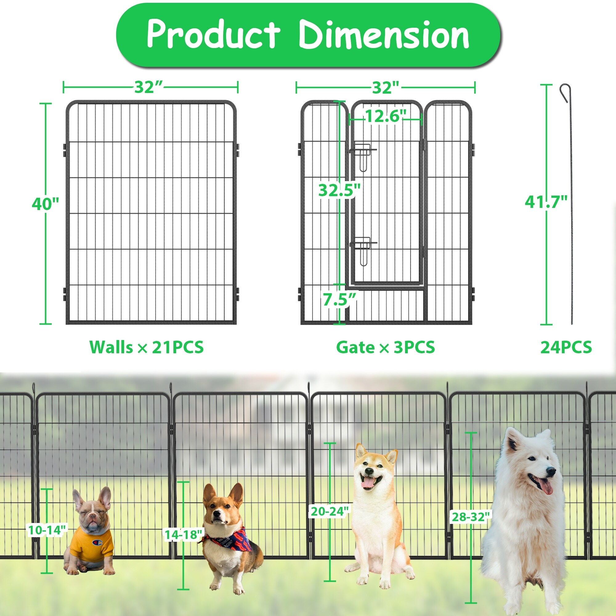 Boyel Living BL-HO-00023 Dog-Pens - View #6