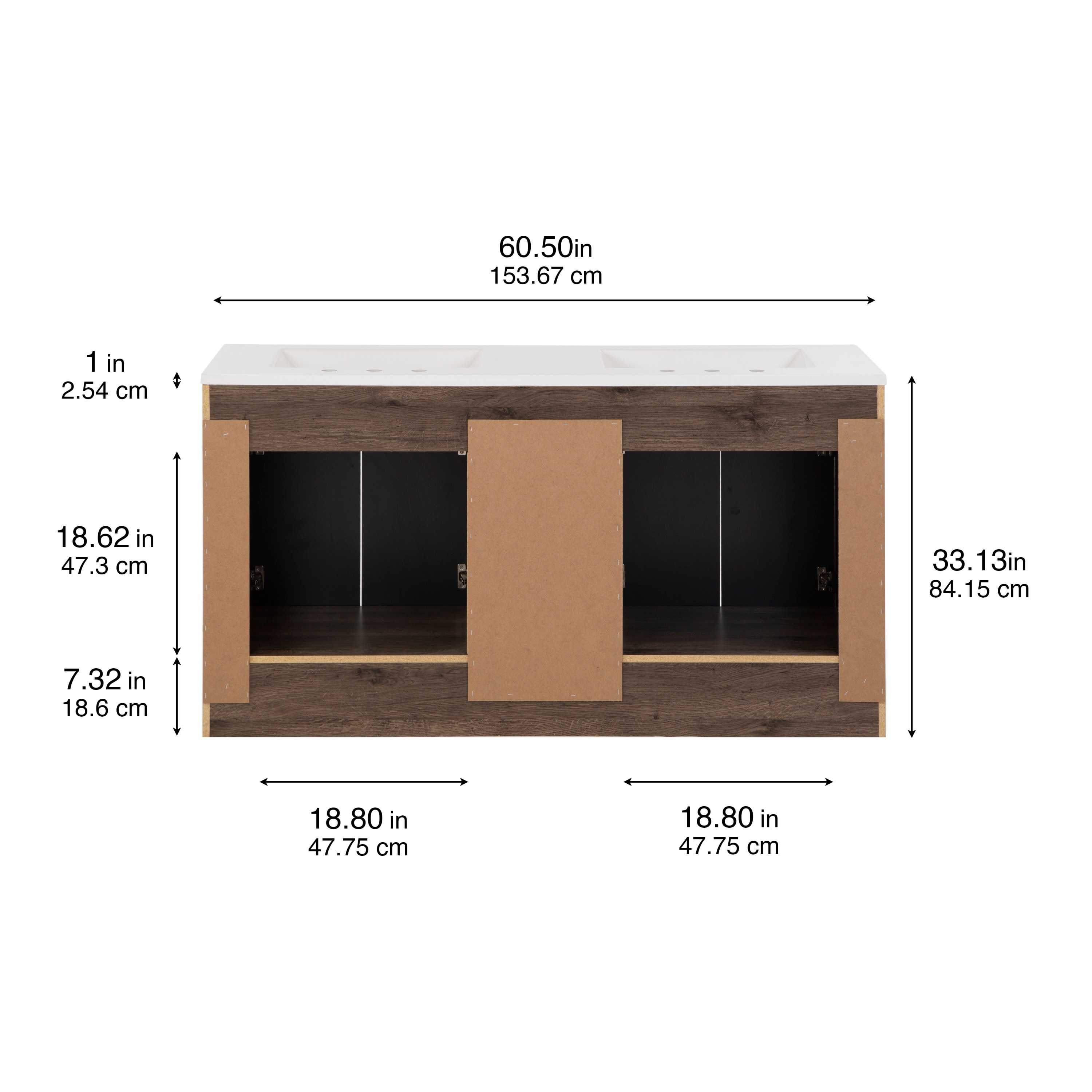 Diamond NOW C60W30055 Bath-Vanity-Combo - View #16