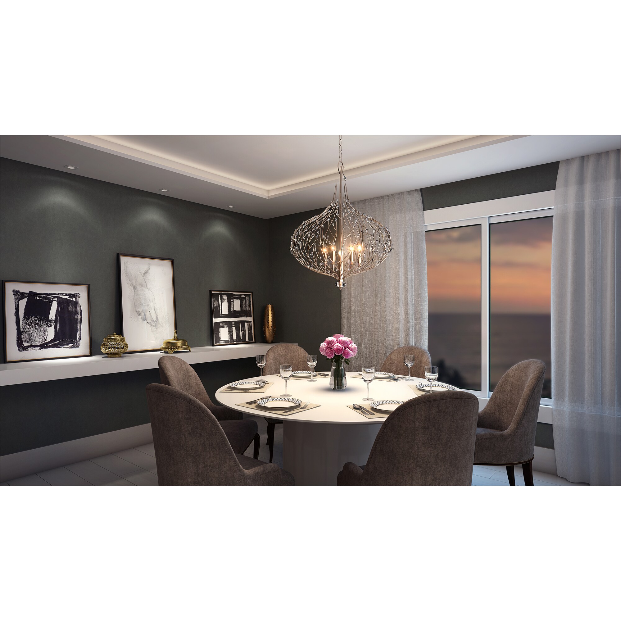 Varaluz 271P06GD Pendant-Lights - View #6
