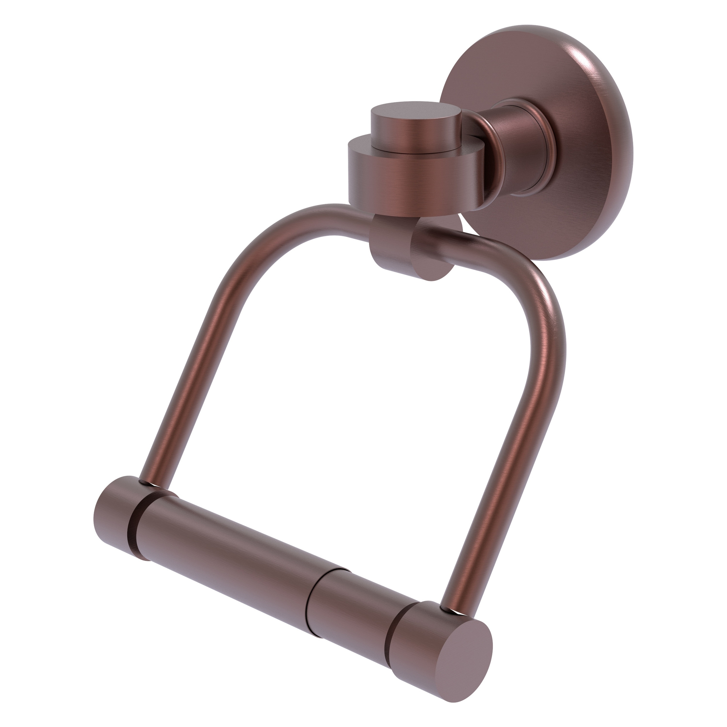 Allied Brass 2024-CA Continental Antique Copper Wall mount Double post Toilet Paper Holder 1 -Rolls