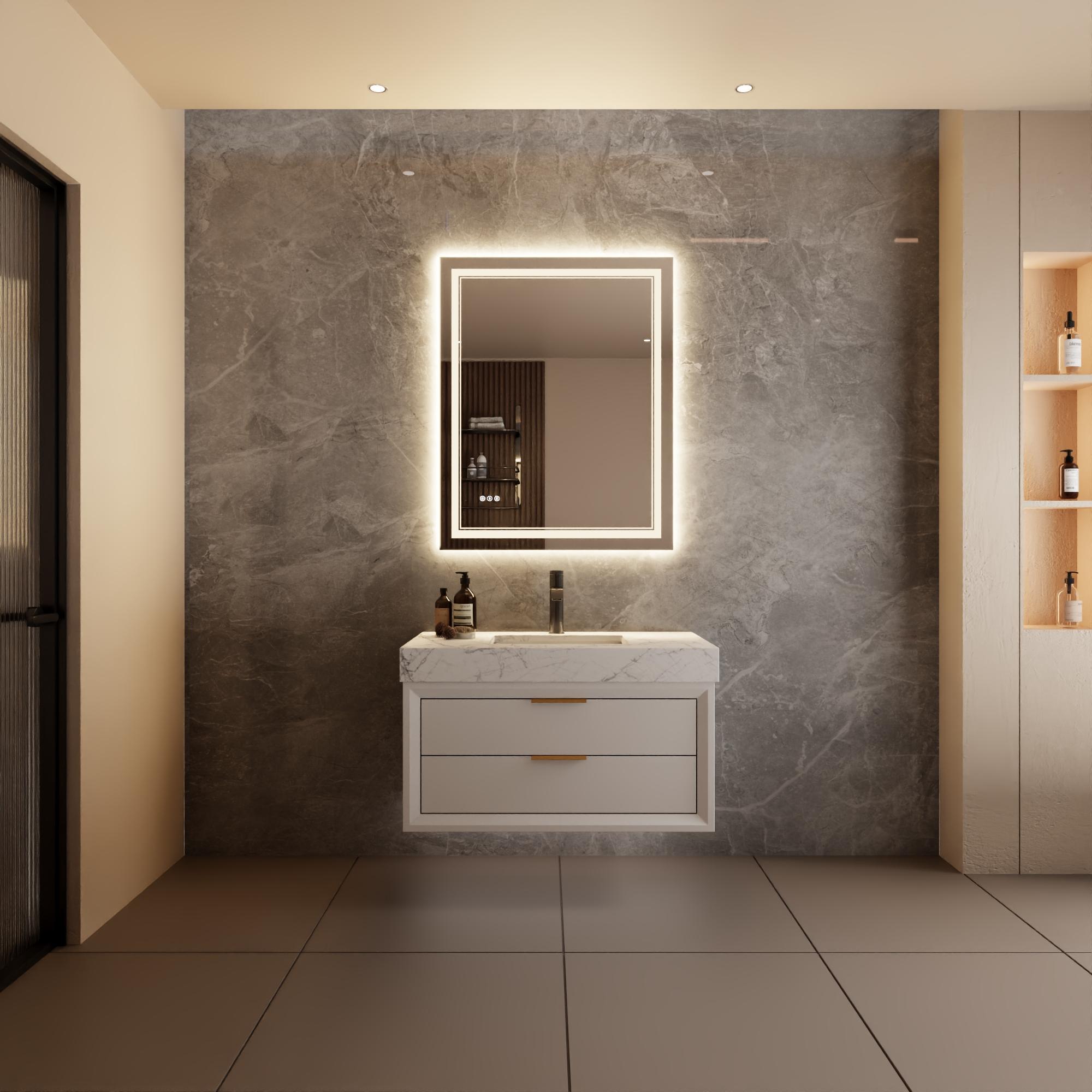 Bayfeve BFXB-7S3240-MIR Framed-Bath-Mirrors - View #15