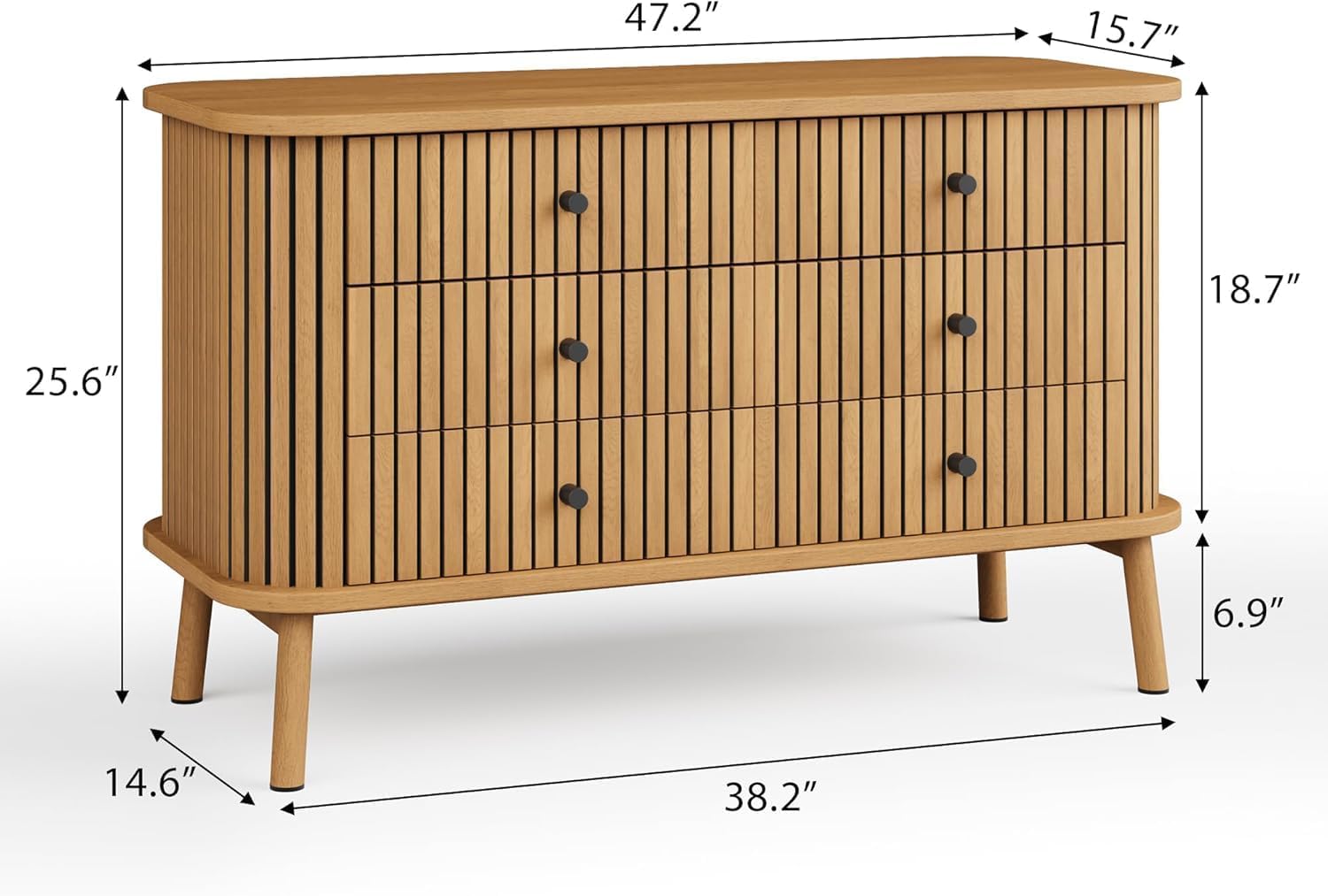 Qeetex D23PHO14N3ZH6B dressers - View #5