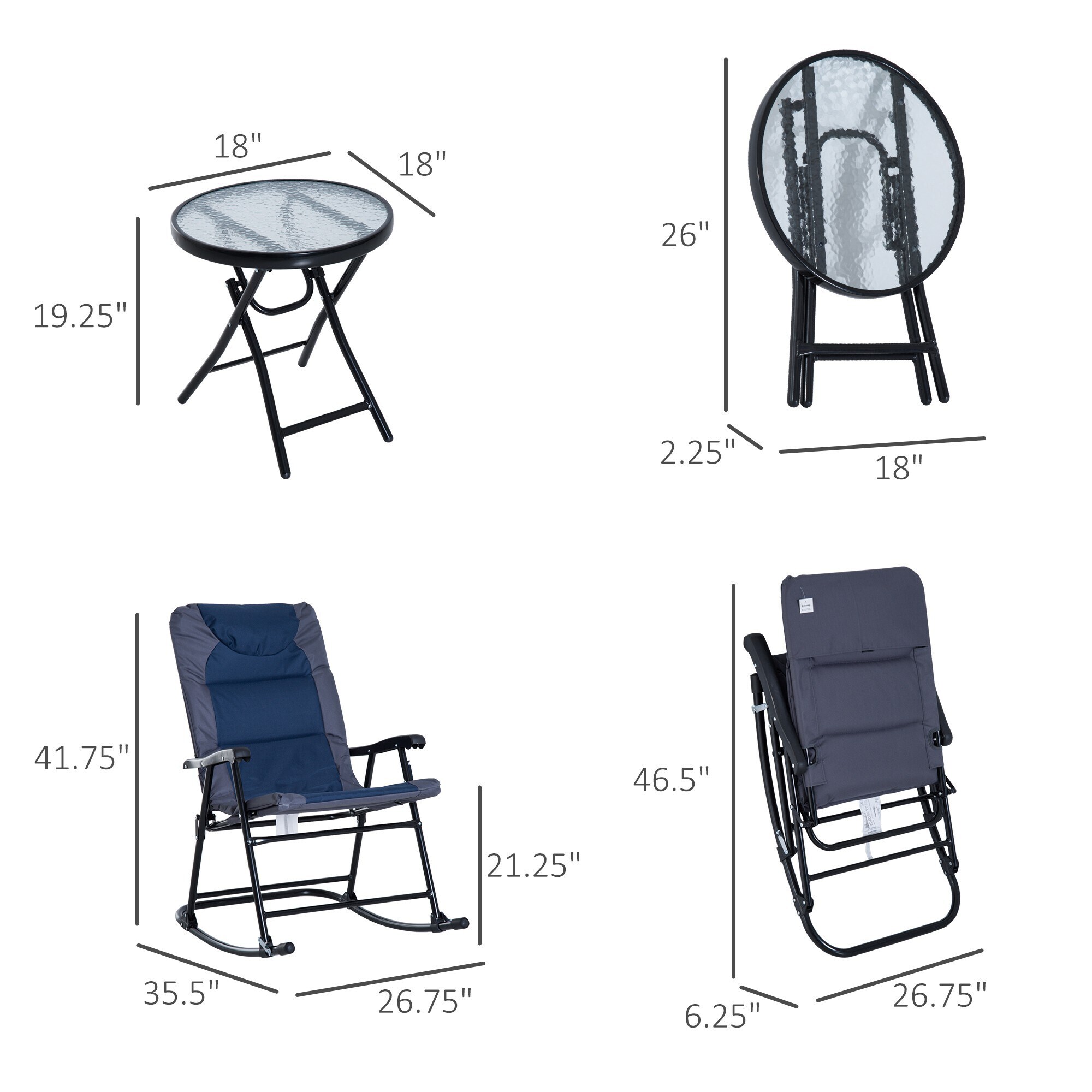 Miki Shinly AB-4319-171JJ Patio-Chairs - View #5