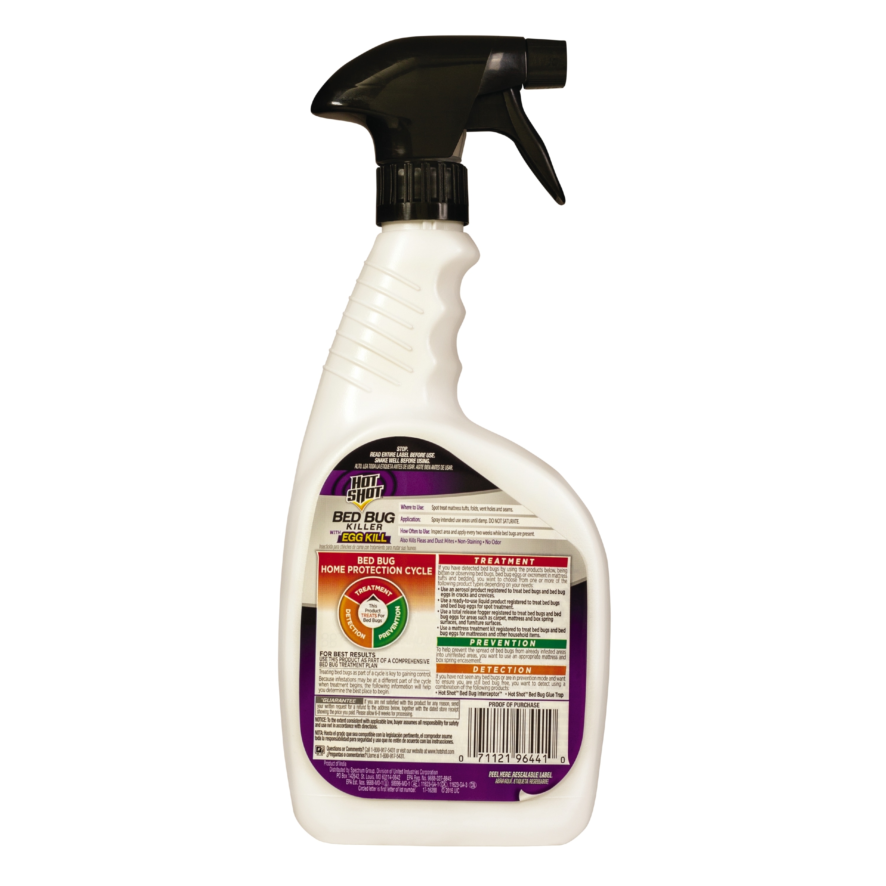 Spectracide 32-fl oz Bed Bug Killer with Egg Kill Home and Perimeter ...