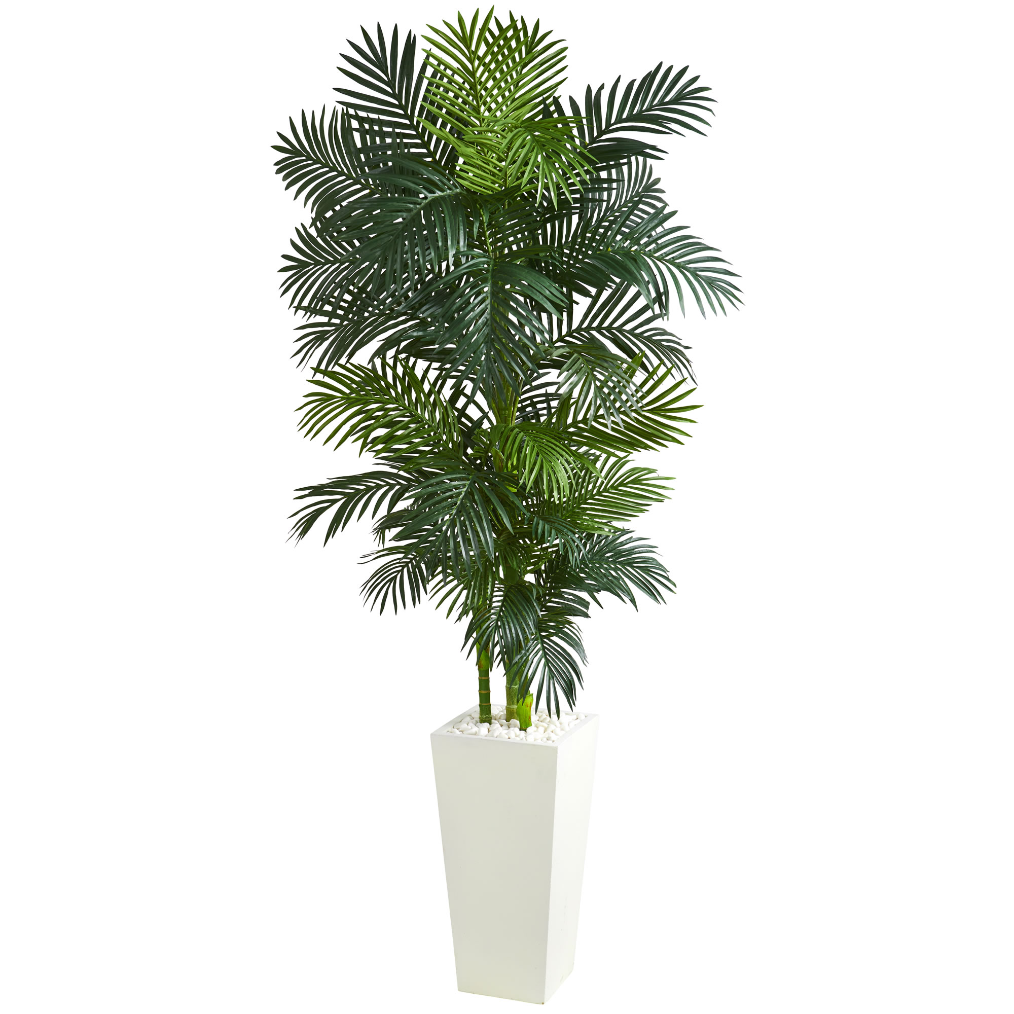 Nearly Natural 5877 90-Inches Green Indoor Floor Palm Artificial tree