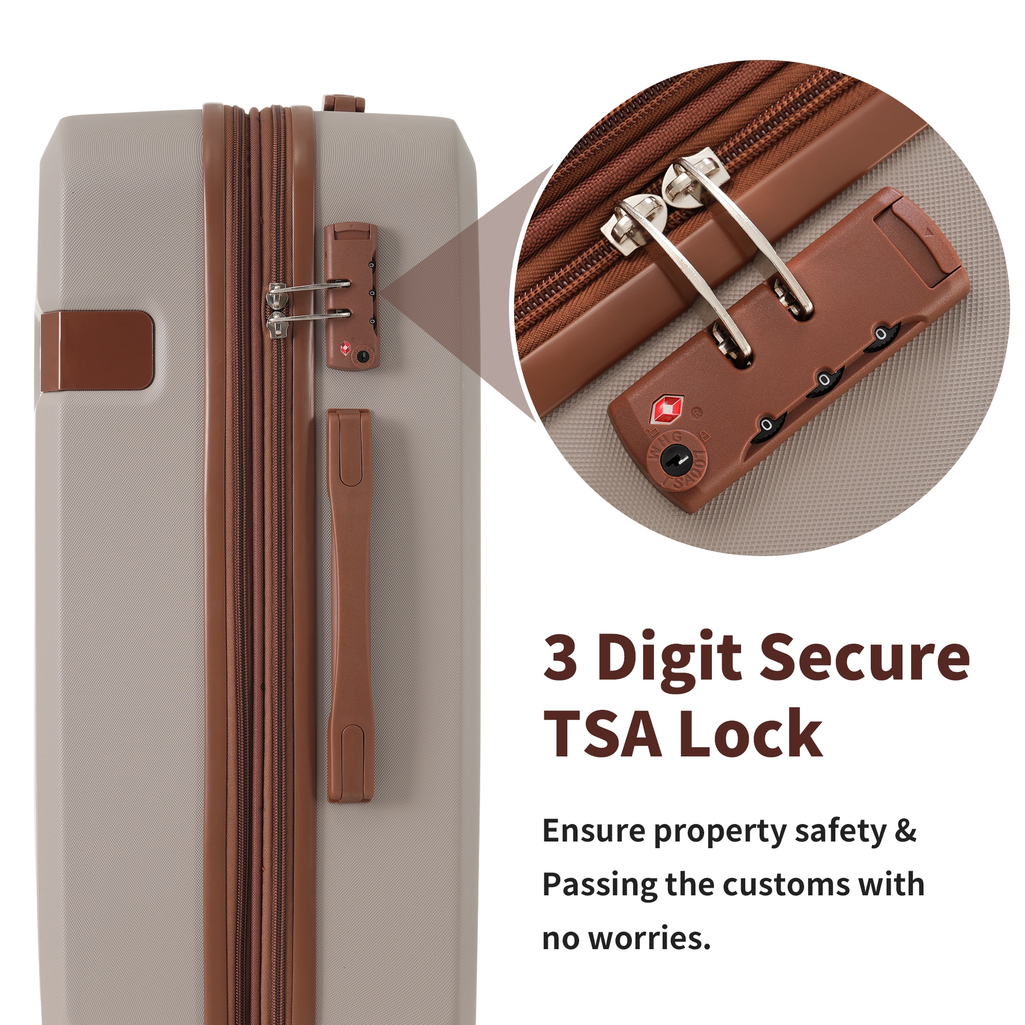 ModernLuxe N732P197378O Luggage-And-Luggage-Sets - View #8