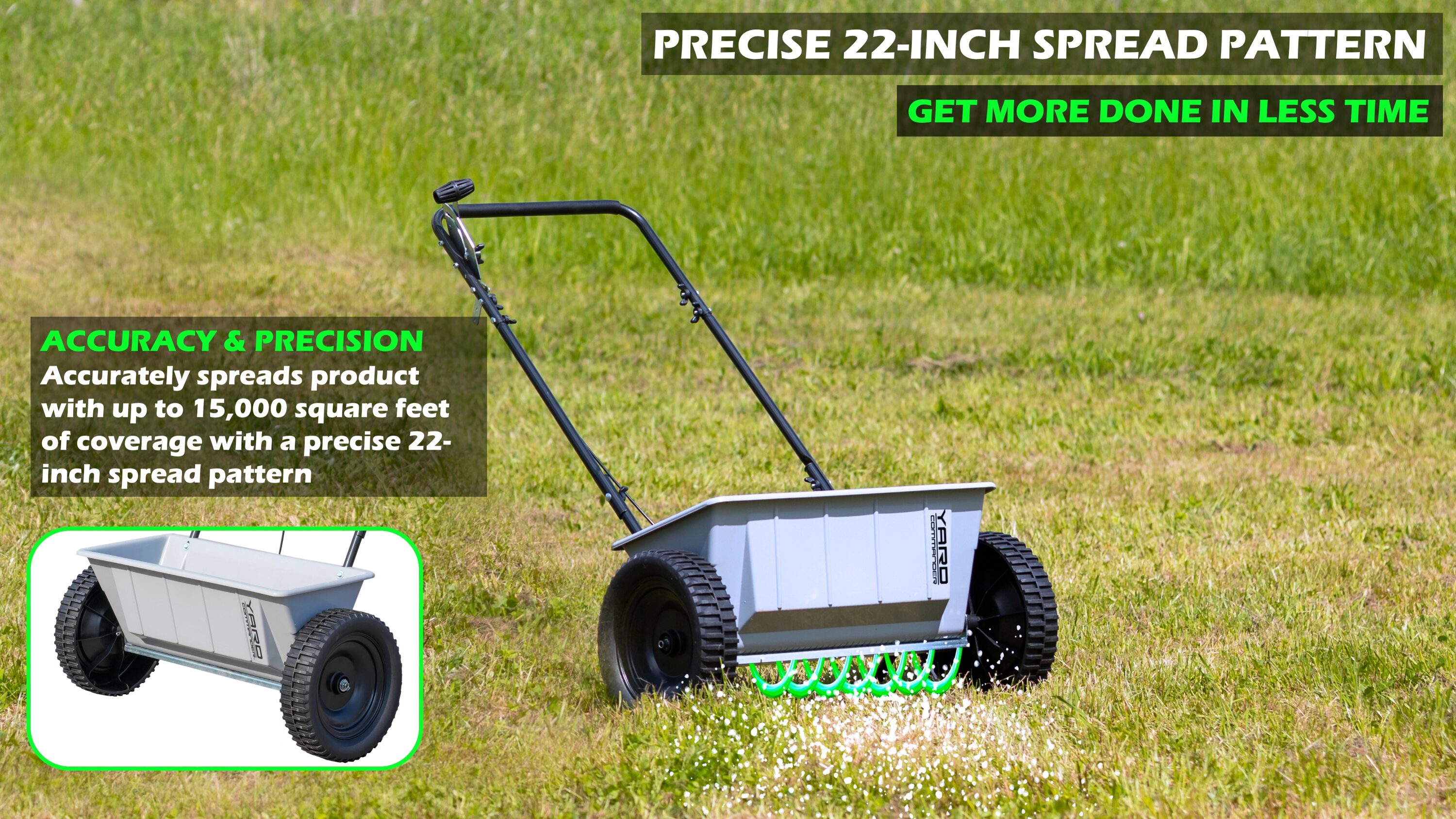 Yard Commander YTL-140-268 Push-Spreaders - View #4