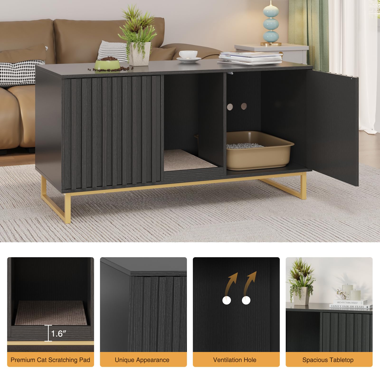 Vabches K1A009HS01A Litter-Boxes - View #8