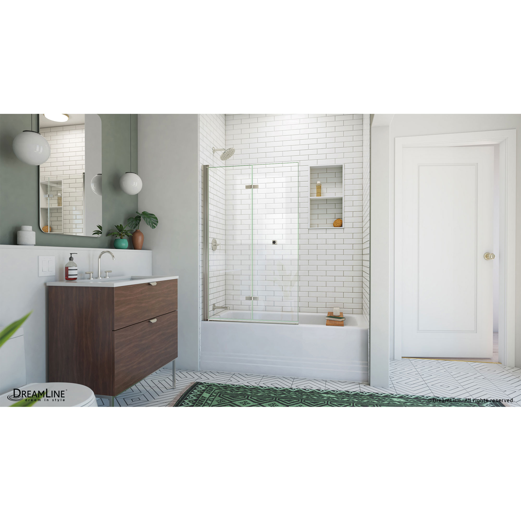 DreamLine SD-363658Q-04 Bathtub-Doors - View #7